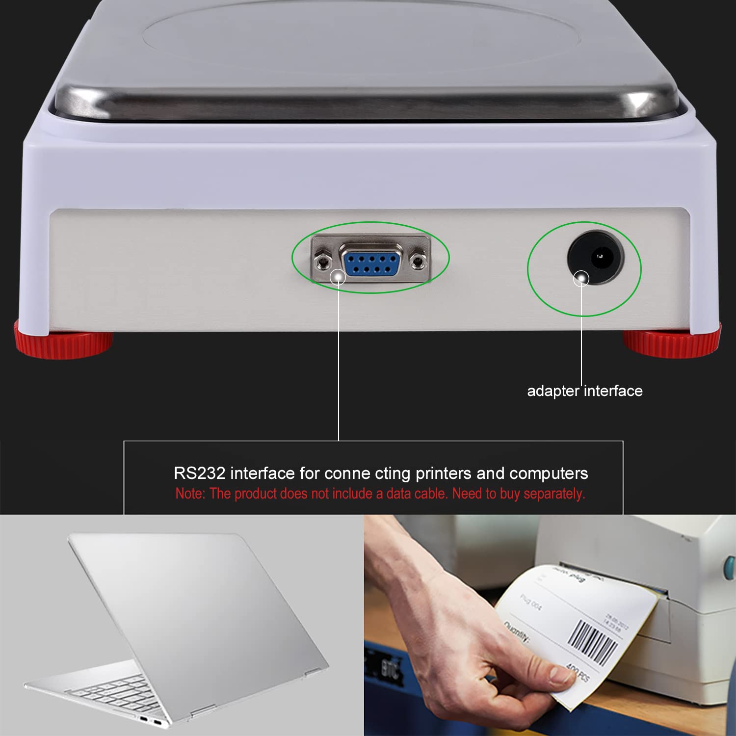 High Precision 5000g x 0.01g Digital Analytical Balance Scale - Scientific Lab Weighing for Jewelry, Pharmacy & Chemistry - Accurate Gram Scale for Industrial & Laboratory Use