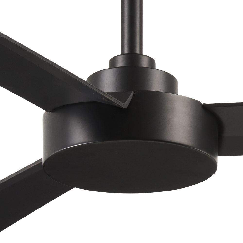 Minka Aire Roto 52 Inch Indoor Coal Ceiling Fan with Wall Control - Perfect for Living Rooms, Bedrooms, and Home Offices