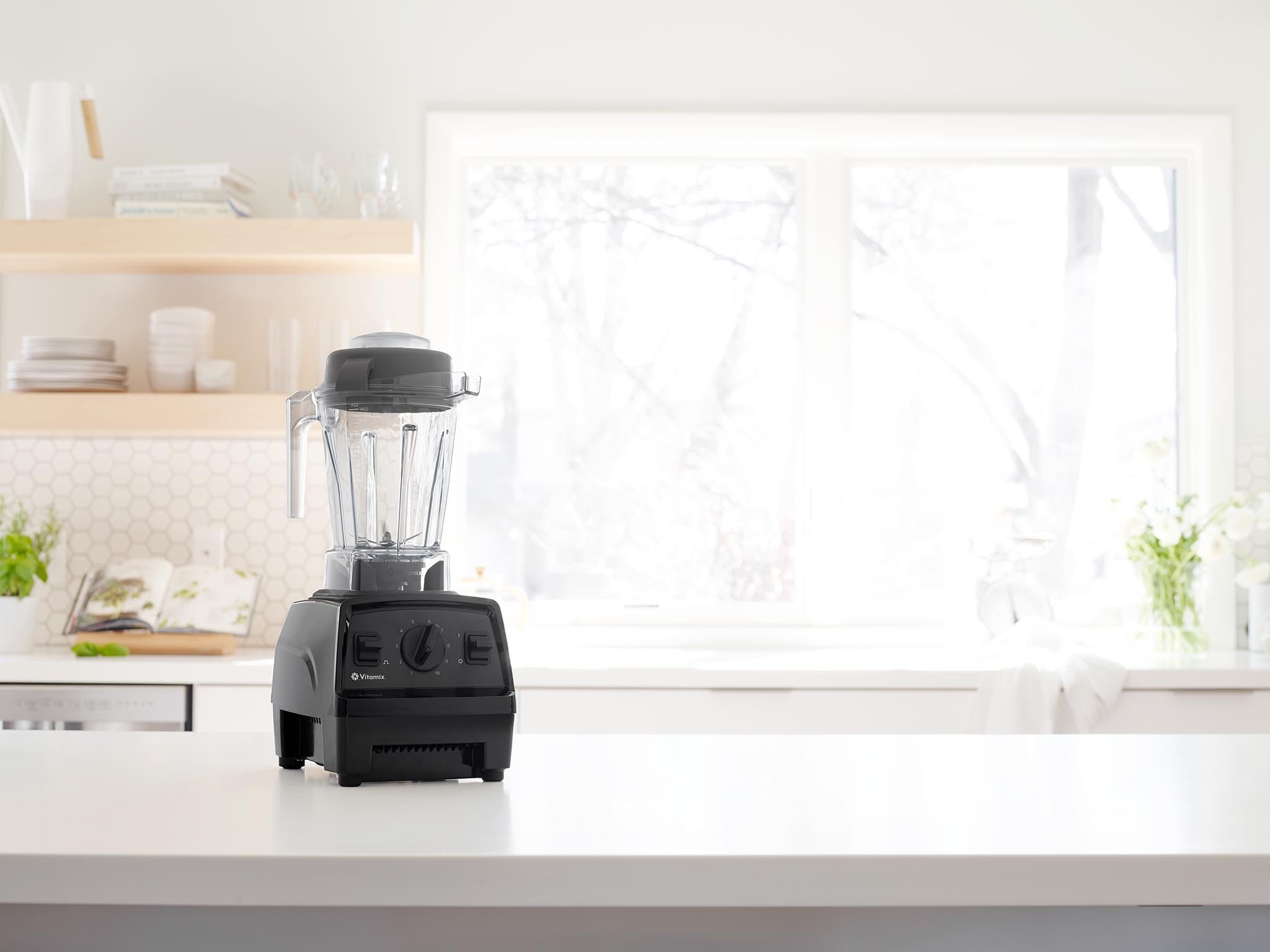 Vitamix E310 Explorian Blender - Professional-Grade 48oz Countertop Blender with BPA-Free Container, Perfect for Smoothies, Soups & Nut Butters - Black