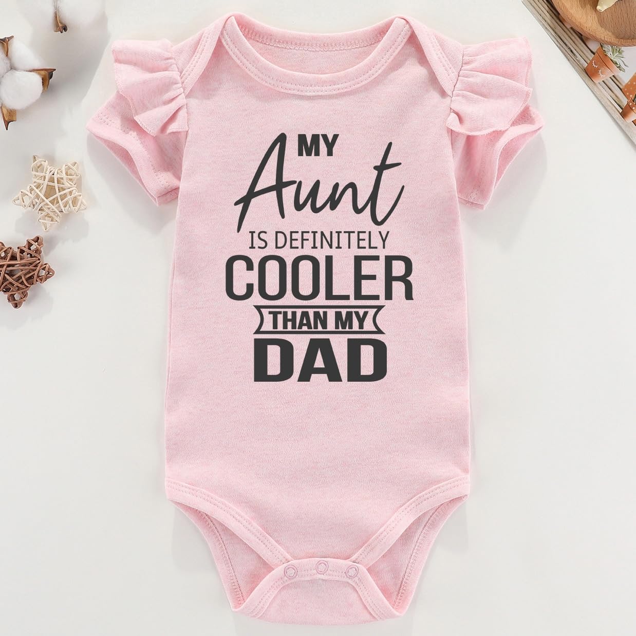 Funny Unisex Baby Bodysuits for Boys & Girls - Cute & Comfortable Dad-Themed Outfits - Perfect for Family Photos, Playdates & Special Occasions