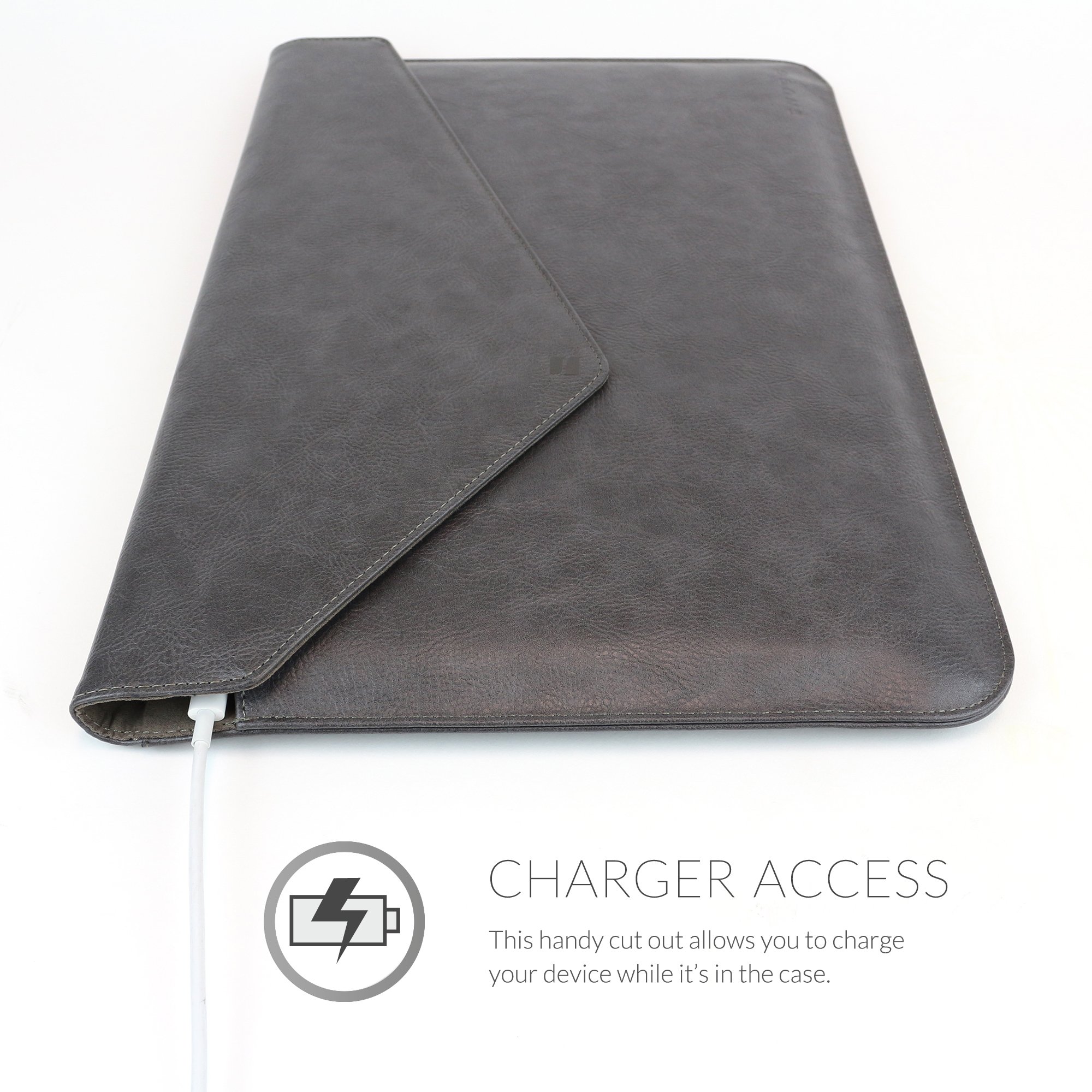 Premium Leather Sleeve Case for MacBook Pro 15