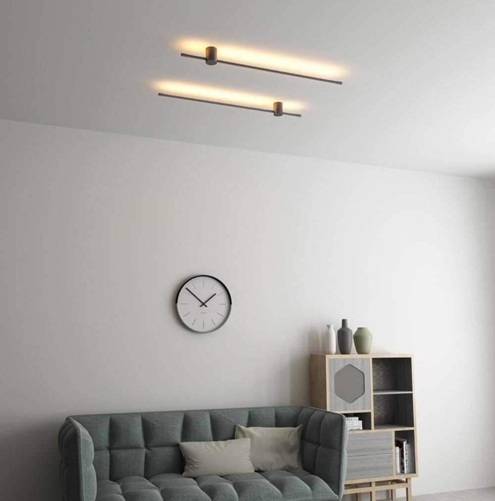 Linear LED Wall Light - Modern Slim Profile Indoor/Outdoor Lighting for Home, Office, and Commercial Spaces | Energy-Efficient Dimmable Wall Sconce for Bedroom, Hallway, and Patio Decor