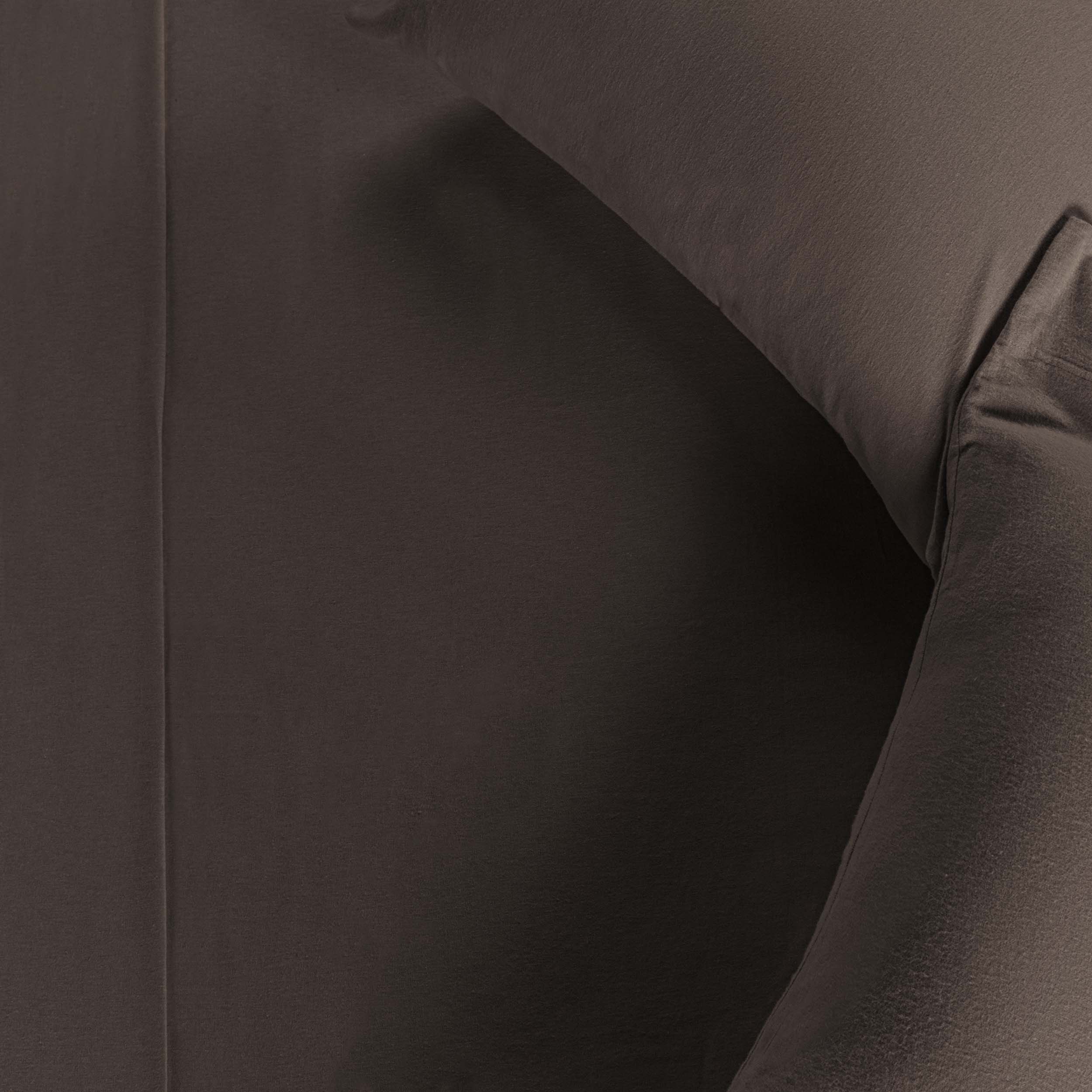 Premium Flannel Cotton Bed Sheet Set - Soft & Cozy Deep Pocket Fitted Sheets - Modern Solid Colors - Perfect for Winter Nights & Cold Weather Comfort