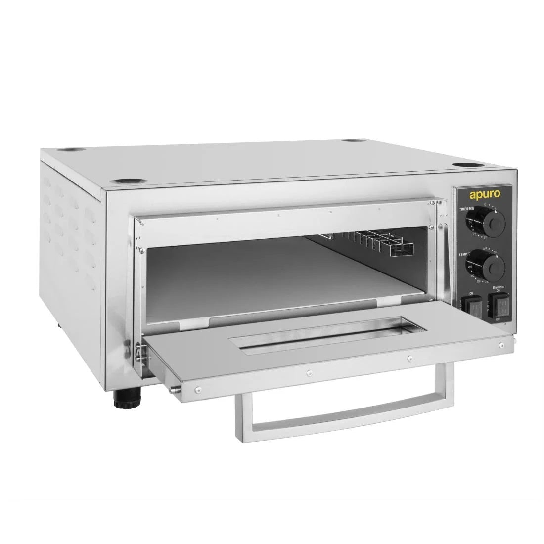 Apuro 16-Inch Firestone Outdoor Pizza Oven - Portable Wood Fired Pizza Maker for Backyard, Camping & Patio Cooking - Perfect for Homemade Pizza, Bread & Baking