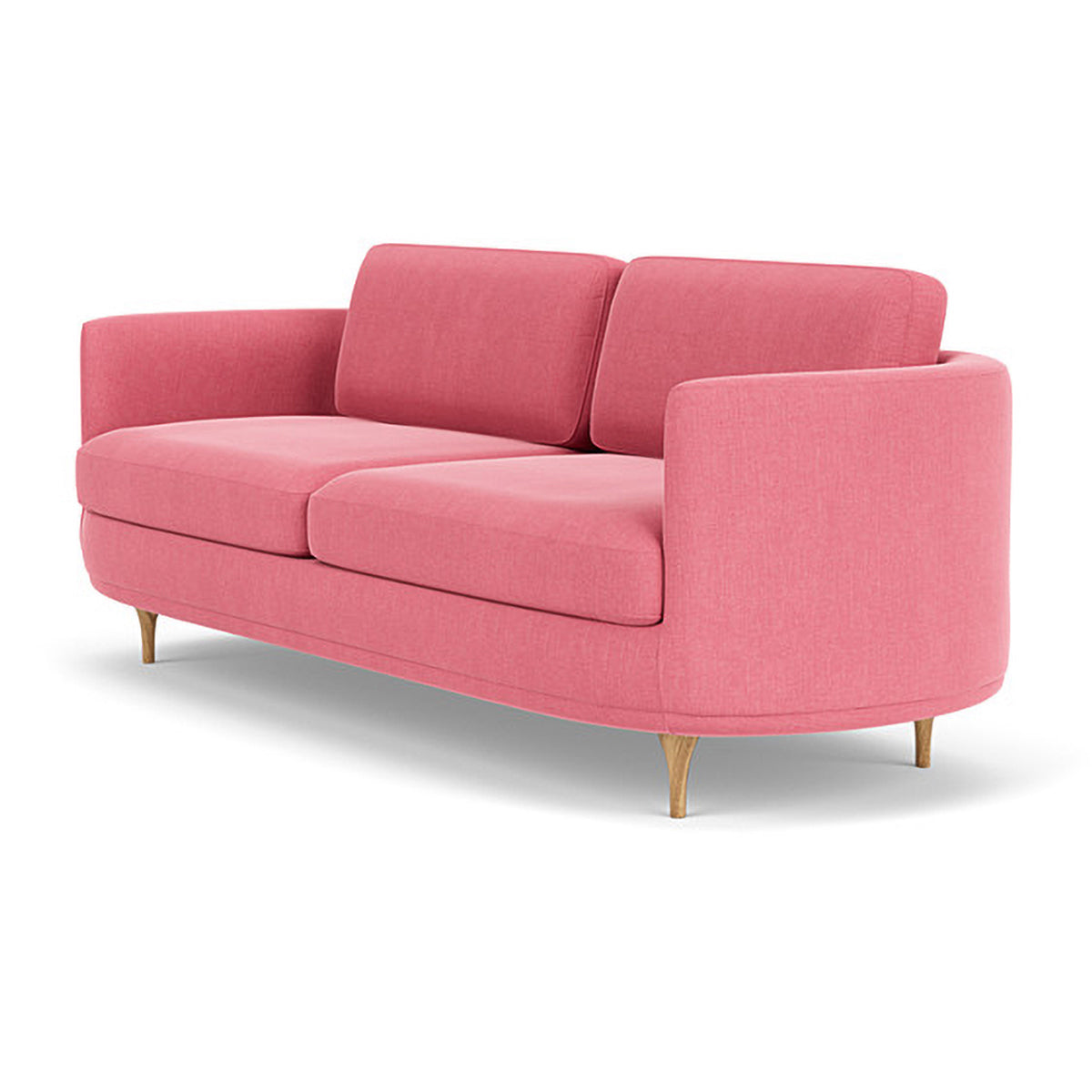 Elinor Fabric 3-Seater Sofa - Modern Comfortable Living Room Couch for Small Spaces, Apartments & Cozy Homes | Perfect for Lounging, Entertaining & Relaxing