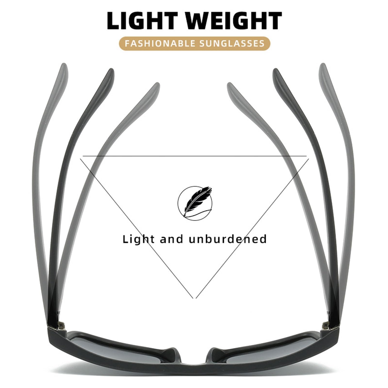 Blue Light Blocking Glasses for Men & Women - Fashion Square Anti Eyestrain Computer Glasses for Screen Time, Gaming & Office Work