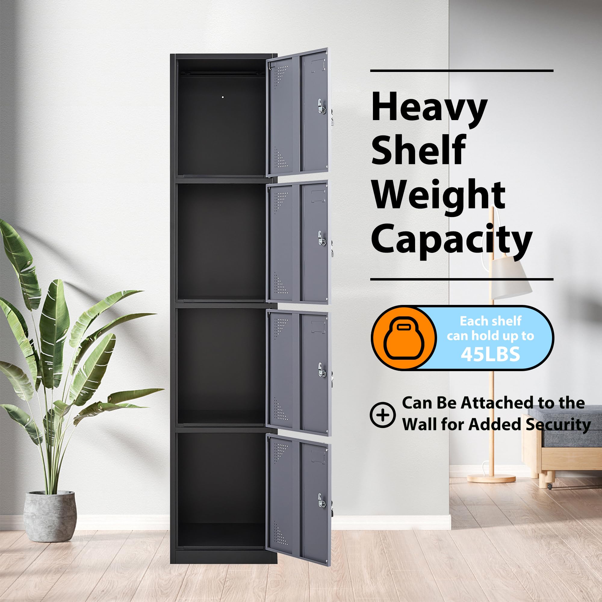 4-Door Metal Locker 71