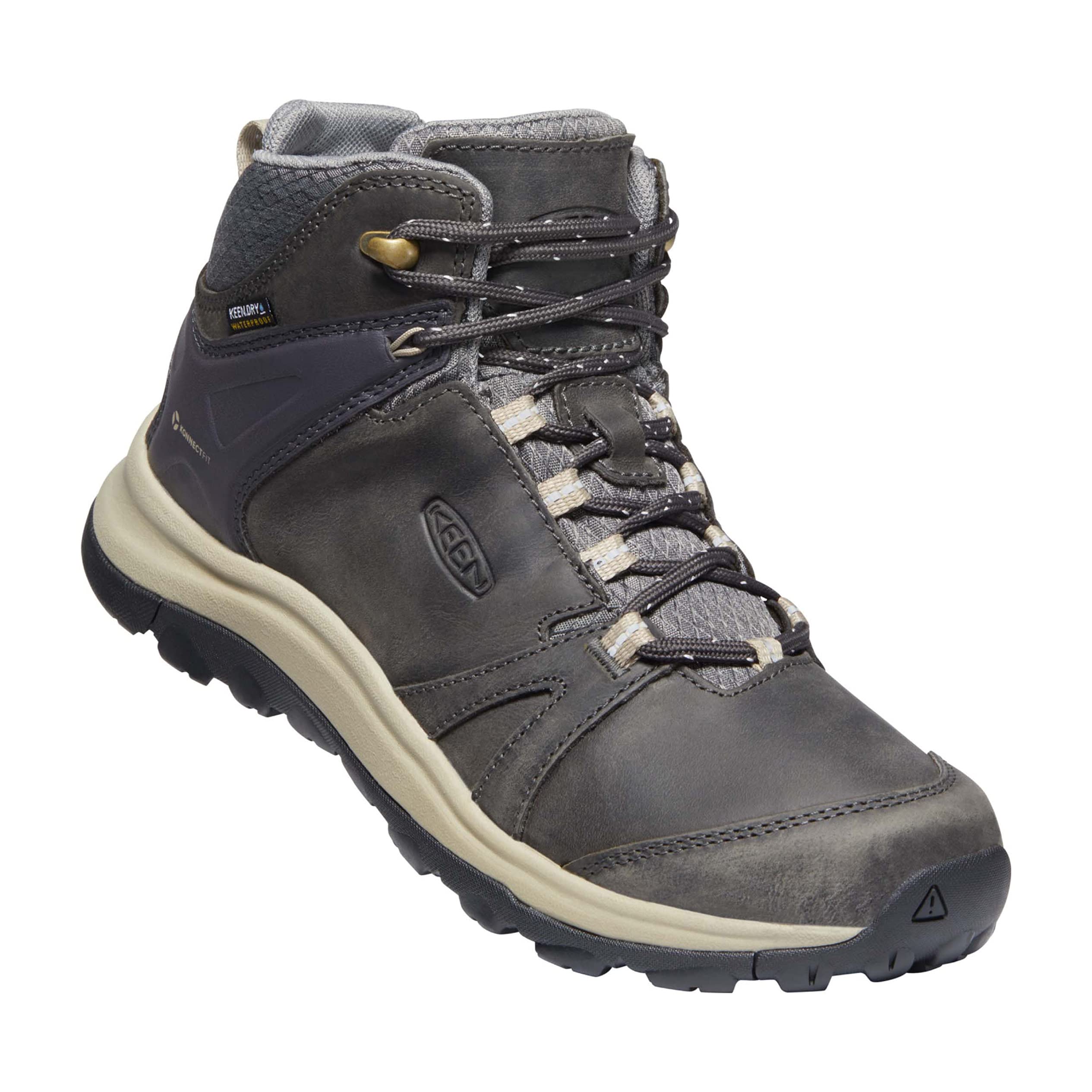 KEEN Women's Terradora 2 Mid Height Leather Waterproof Hiking Boots - Lightweight Comfortable Outdoor Shoes for Trail Walking & Mountain Trekking
