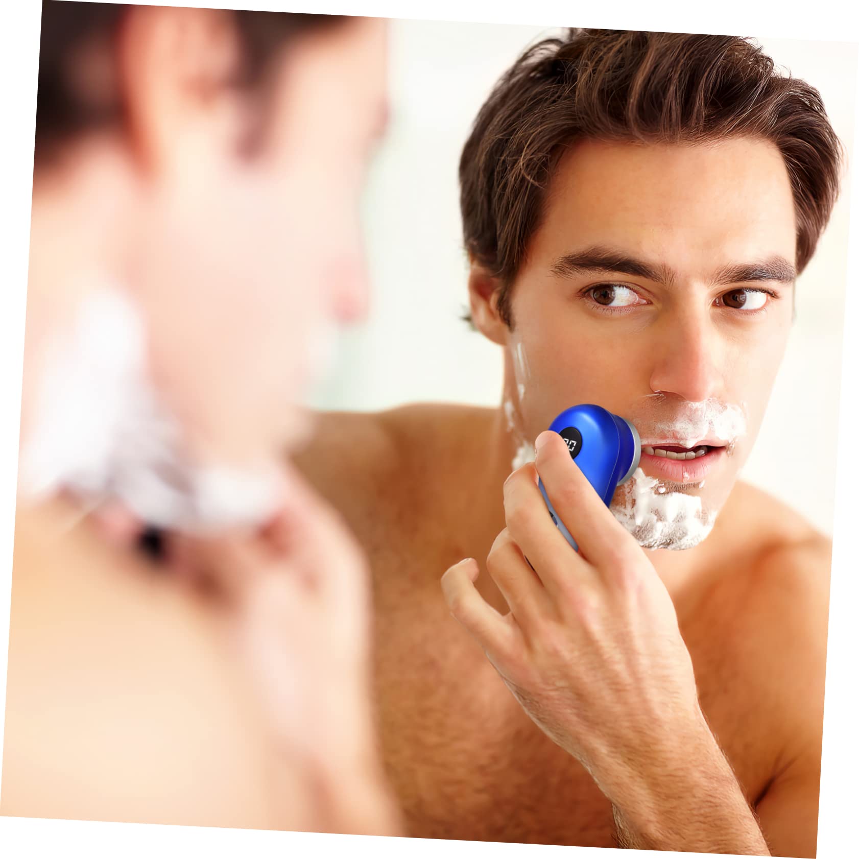 Best Electric Shaver for Men - Rechargeable Cordless Razor with Precision Trimmer, Waterproof & Portable for Travel & Home Use - Perfect for Smooth Shaving & Beard Grooming on the Go
