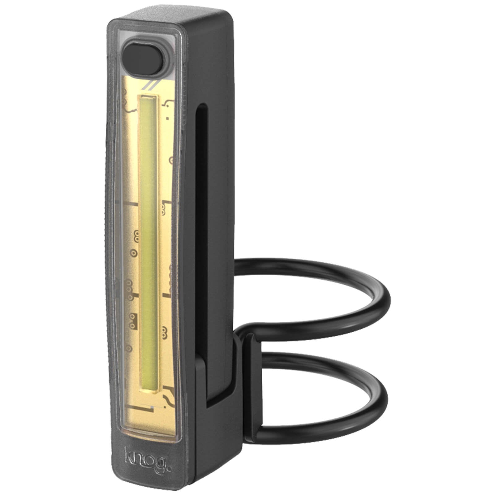 Knog Plus Bike Light - High Visibility LED Bicycle Light for Night Riding, Waterproof & Rechargeable Cycling Safety Light - Perfect for Road Bikes, Mountain Bikes & Commuting