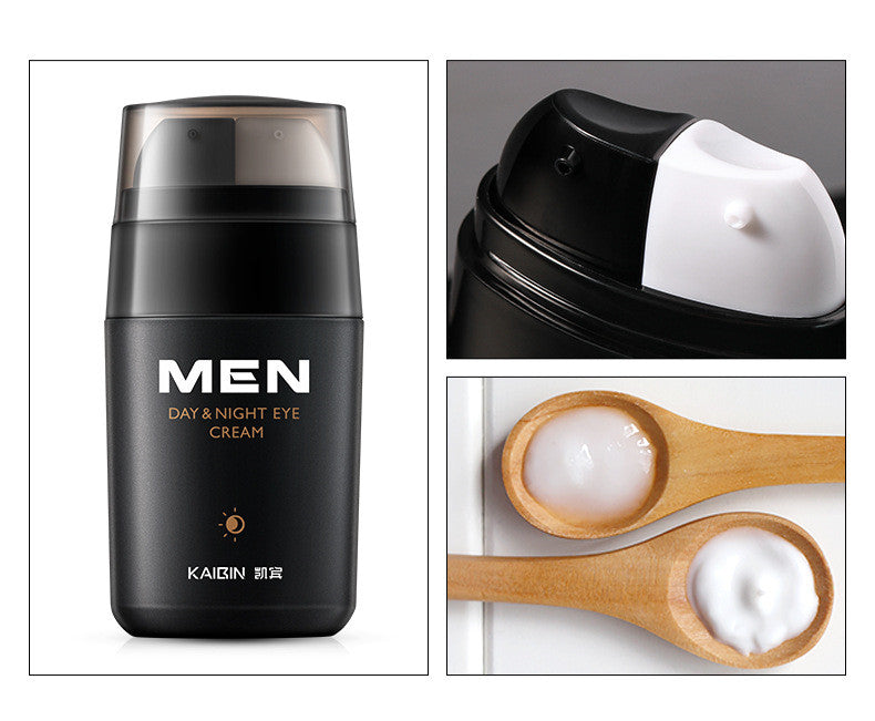Men's Day & Night Eye Cream - Anti-Aging Moisturizer for Dark Circles & Puffiness | Skin Care Treatment for Under Eye Bags & Wrinkles | Perfect for Daily Skincare Routine & Travel