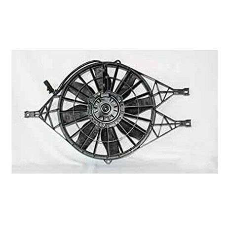 Replacement Dual Radiator and Condenser Fan Assembly for Dodge - High Performance Cooling System Part - Perfect for Overheating Prevention & Engine Cooling in Hot Climates