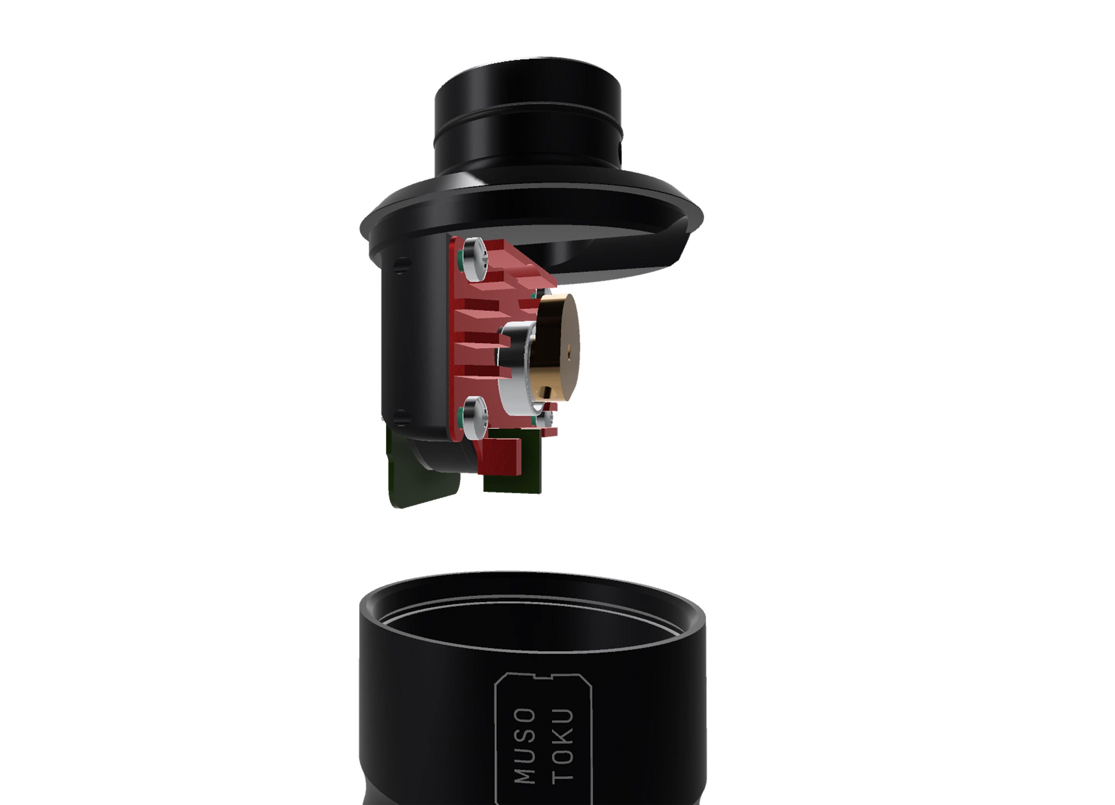 Professional Mercury M1 Musotoku Tattoo Machine with Rechargeable Battery - Perfect for Tattoo Artists & Beginners, Home & Studio Use