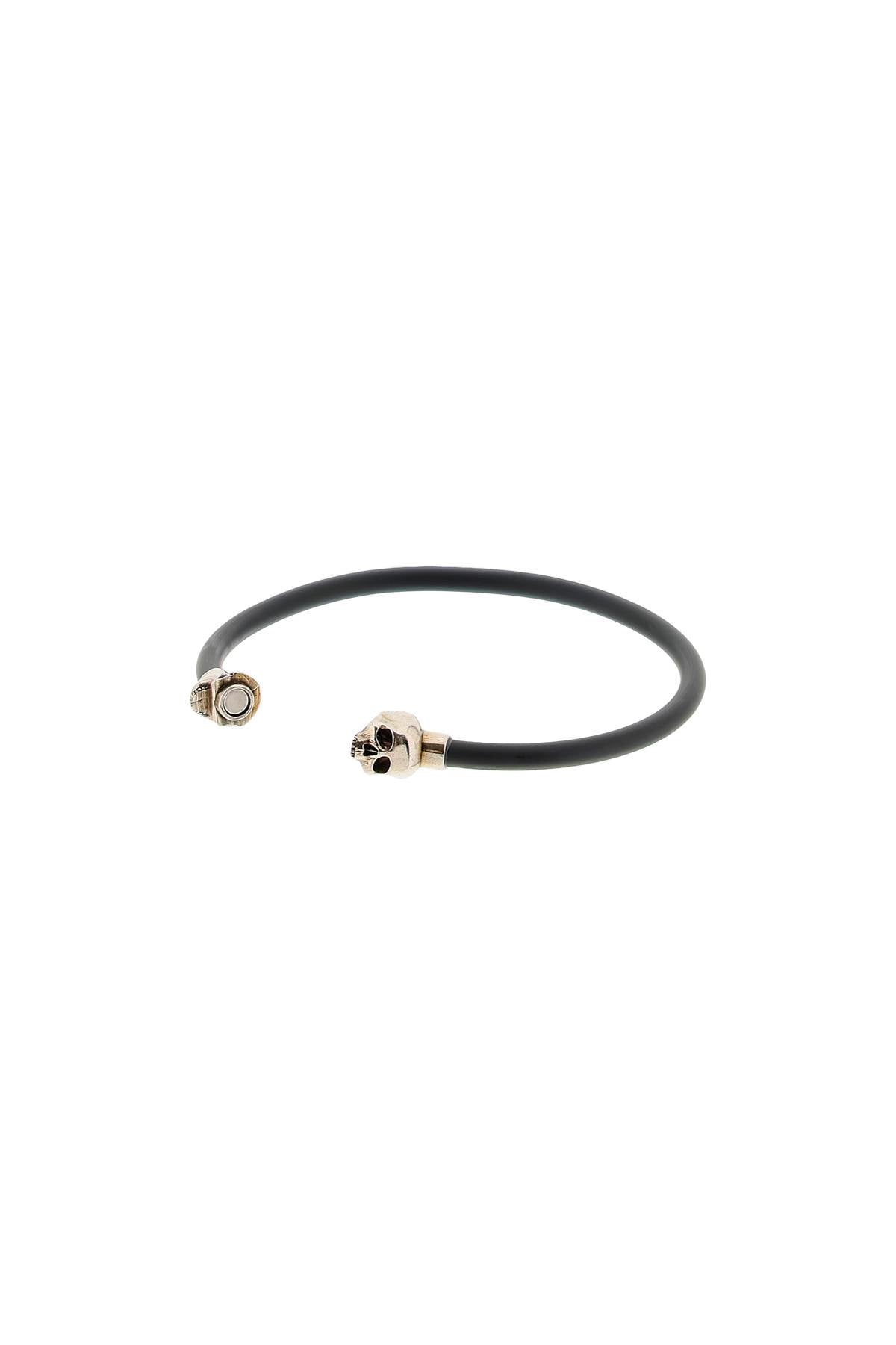 Alexander McQueen Skull Rubber Bracelet - Stylish Unisex Fashion Accessory for Men & Women - Perfect for Casual Wear, Parties & Gifts