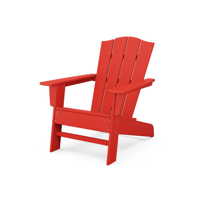 POLYWOOD Crest Chair - Durable Outdoor Adirondack Chair for Patio, Poolside & Garden - All-Weather Resin Furniture