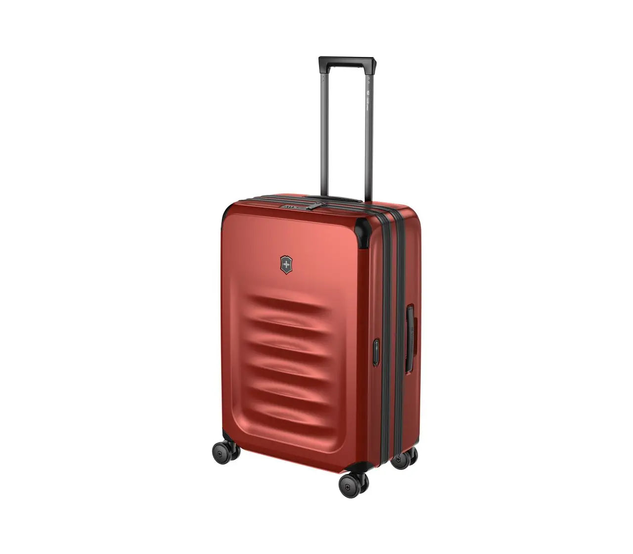 Spectra 3.0 Hardside Expandable Medium Suitcase 27 Inch - Lightweight Durable Luggage with Spinner Wheels, TSA Lock & Expandable Design for Travel, Business Trips & Vacations (Red)