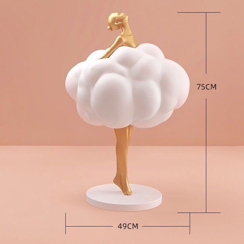 Elegant Ballet Girl Statue - Handcrafted Collectible Figurine for Dance Lovers | Perfect for Home Decor, Gift for Dancers & Ballet Enthusiasts