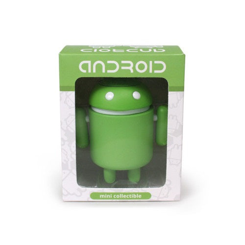 Android Mini Collectible Big Box Edition Vinyl Figure - Standard Green Color - Perfect for Desk Decor, Gaming Setup, and Anime Collection Displays