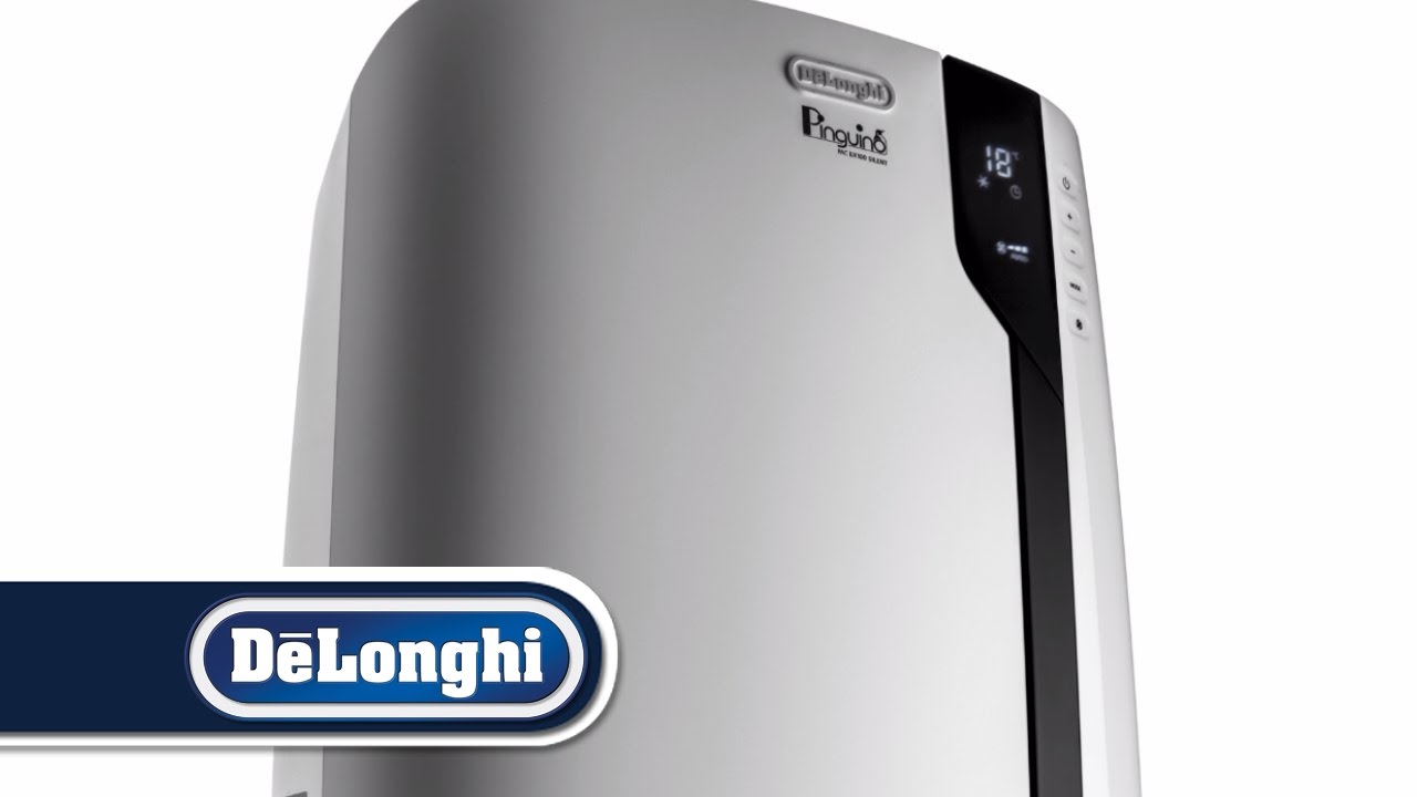 DeLonghi Deluxe 3-in-1 Portable Air Conditioner, Dehumidifier & Fan - Refurbished with Home Essentials Warranty (Model PACEX140HP) | Perfect for Bedrooms, Living Rooms & Home Offices