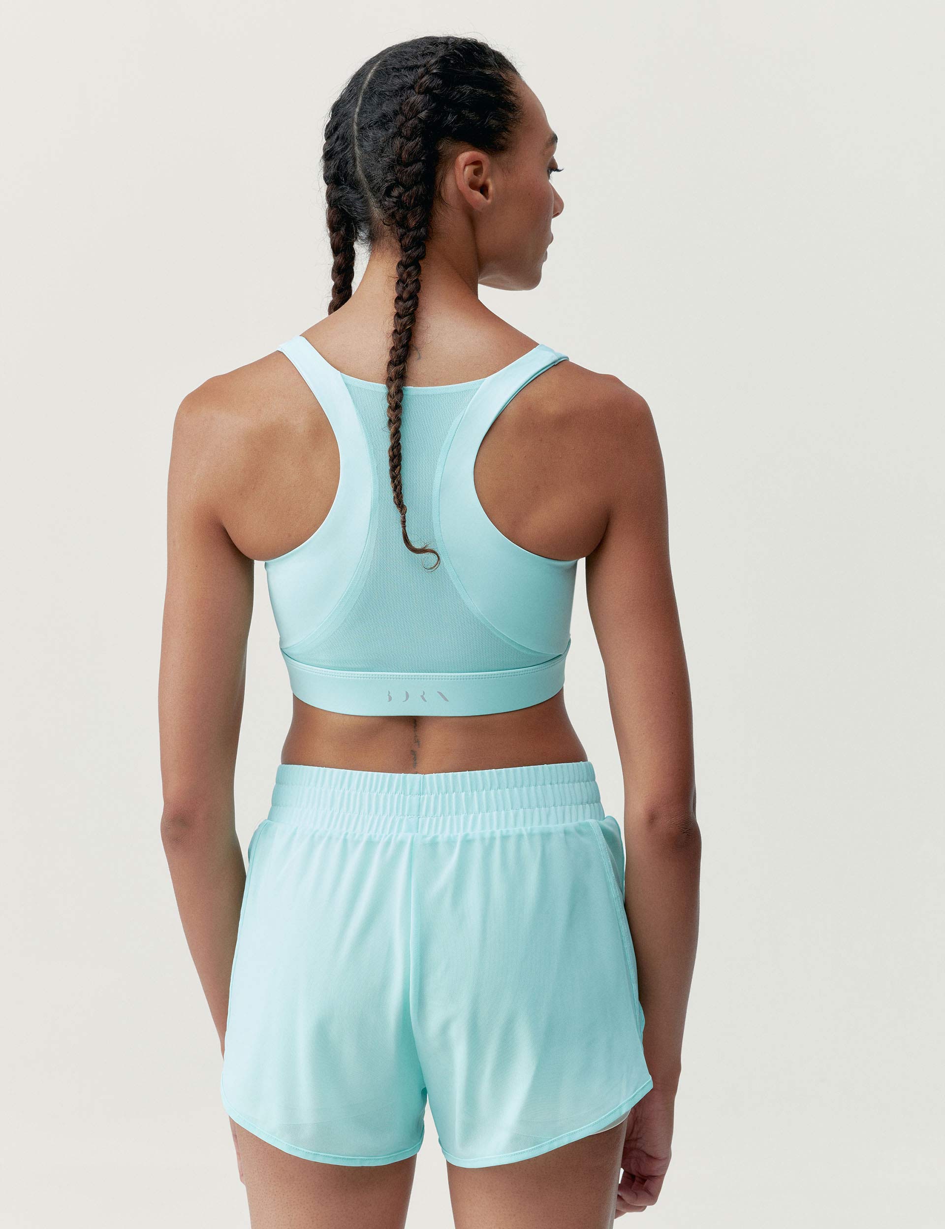 Padma Bra 2.0 - Wireless Comfort Bra for Women, Seamless Support, Wave/White Chalk - Perfect for Yoga, Workouts & Everyday Wear