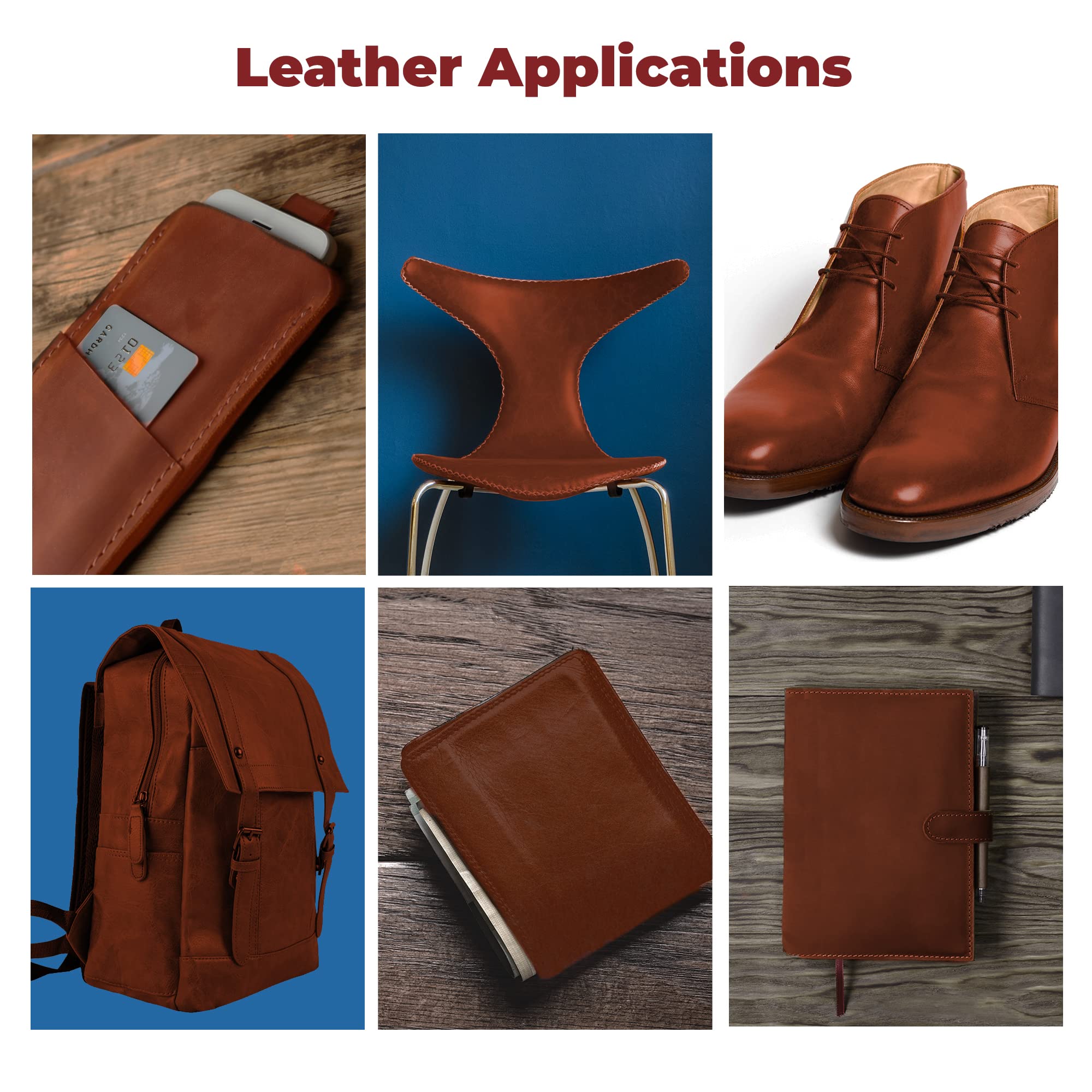 Premium ELW Grass-Fed Leather 8-10 oz (3-4mm) Heavy Duty Pre-Cut 24
