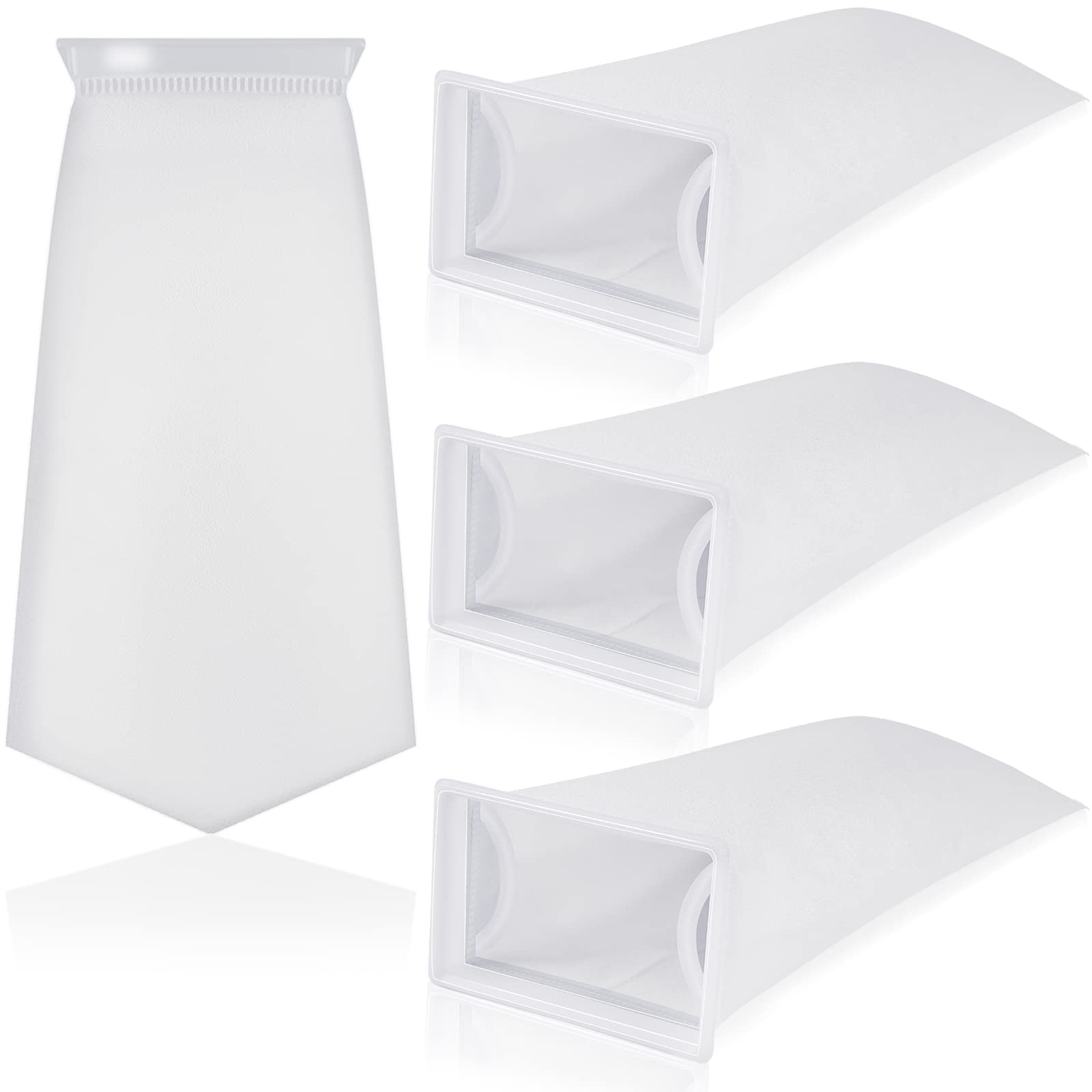 Tranqun 4-Pack 200μm Aquarium Filter Socks 7x4.5