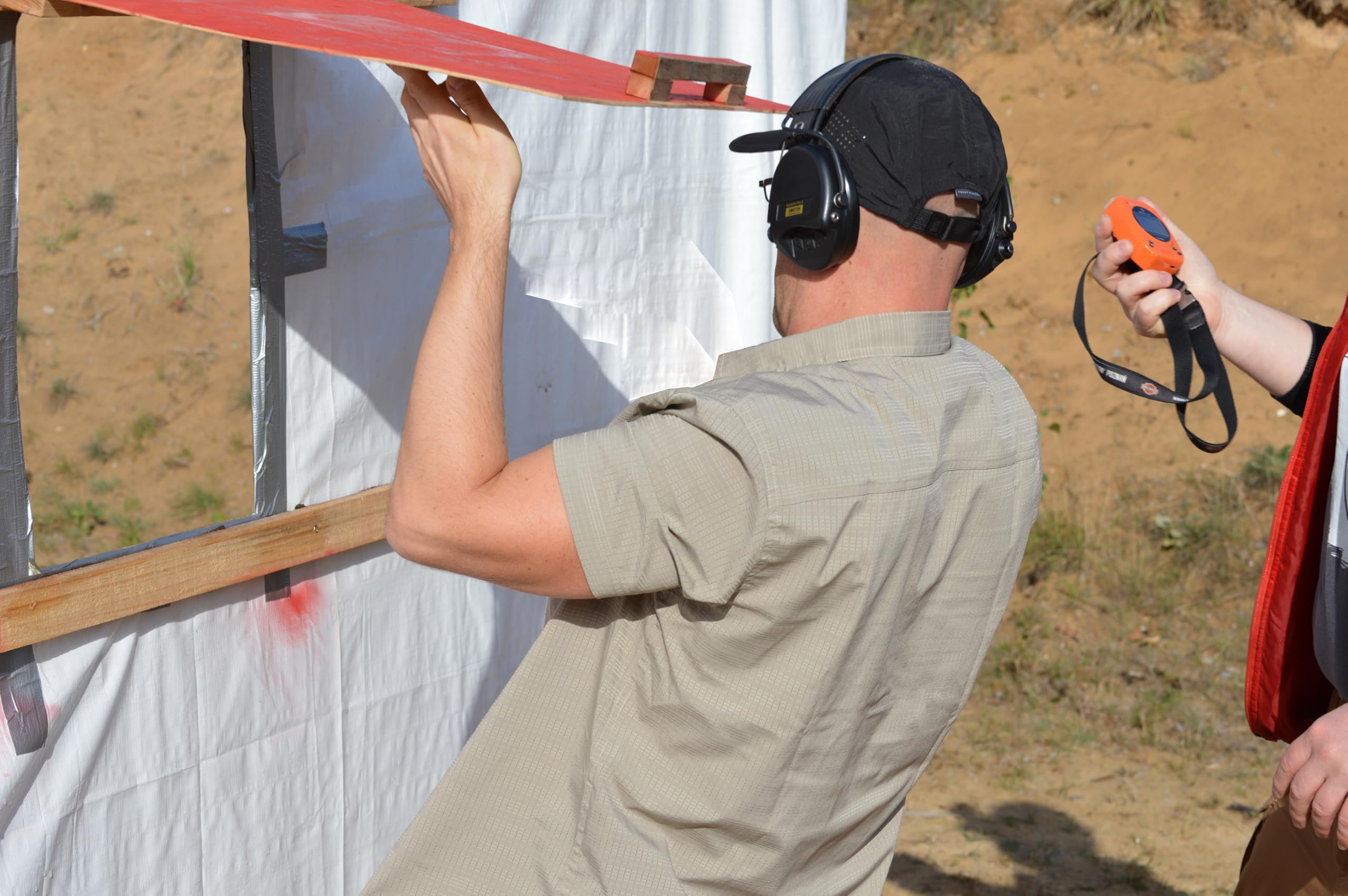 Upgraded M1A2+ Shot Timer - Professional Firearm Training Tool for USPSA, IPSC, IDPA, CAS, PRS, 3GUN & Steel Challenge Competitions | Perfect for Range Officers & Competitive Shooters