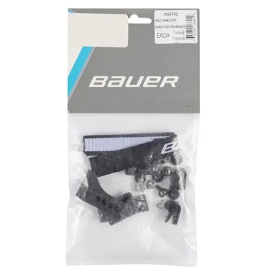 Bauer HDO Pro Clip CX2 Visor - 6 Pack Clear Hockey Face Shield for Enhanced Protection & Visibility on Ice | Perfect for Players & Coaches