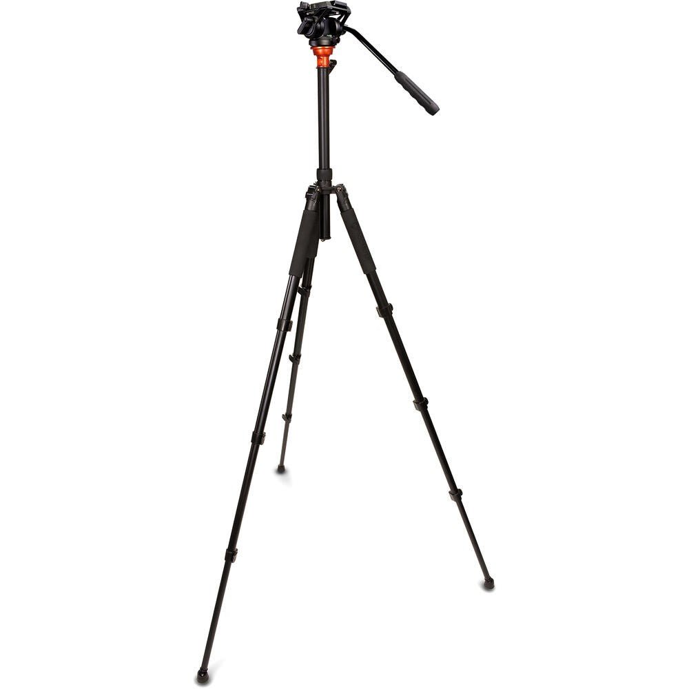 Padcaster Fluid Head Tripod & Monopod - Professional Video Camera Stand for Vlogging, Live Streaming & Photography | Perfect for YouTube, TikTok & Social Media Content Creation
