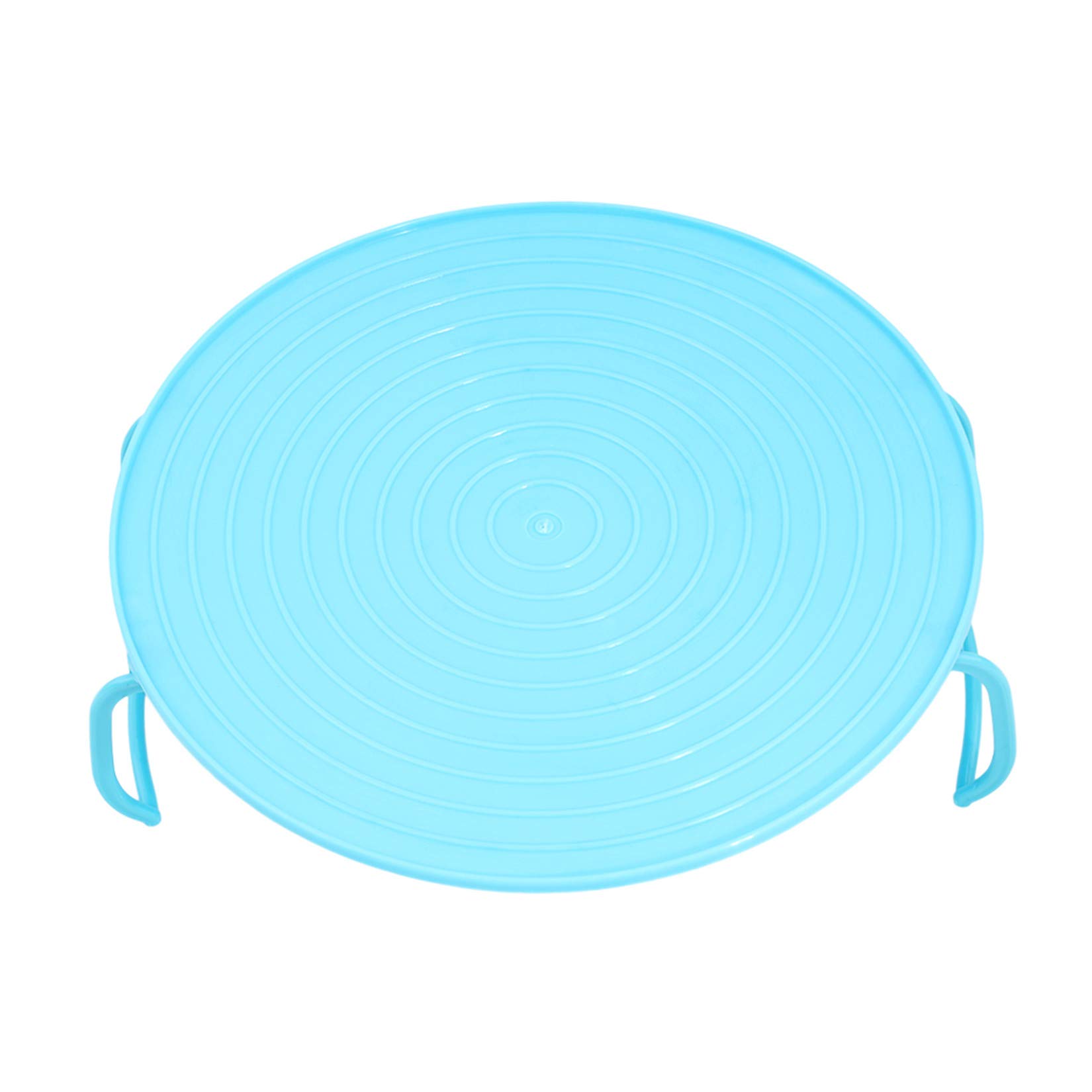 Multifunctional Microwave Oven Steamer Rack - 3-Tier Stackable Steaming Tray with Pot Holder, Durable & BPA-Free, Perfect for Reheating Food, Cooking Vegetables & Meal Prep - Blue