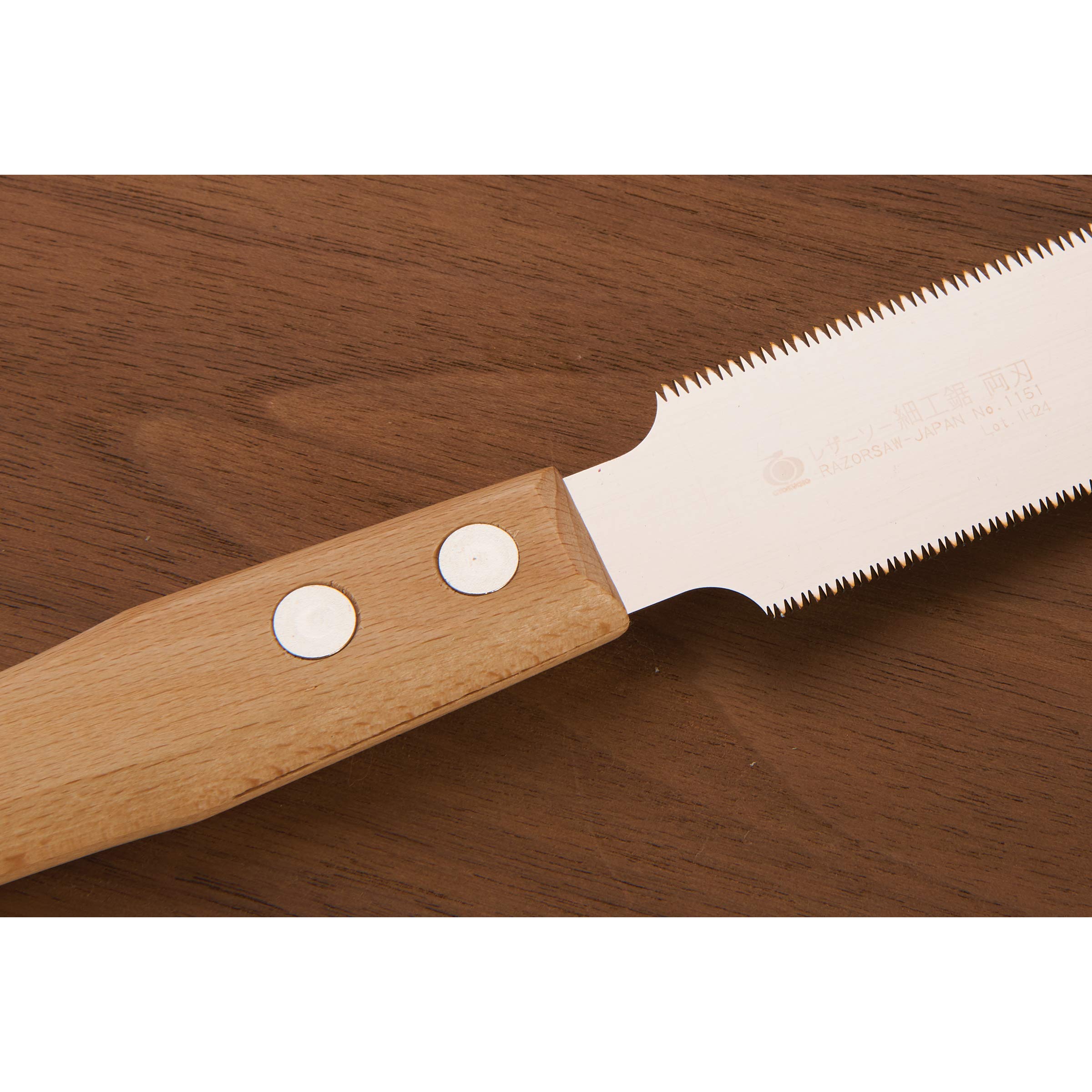 GYOKUCHO 125mm Flush Cut Ryoba Saw - Double-Edged Japanese Pull Saw for Woodworking & Carpentry - Perfect for Trim, Molding & Fine Detail Work