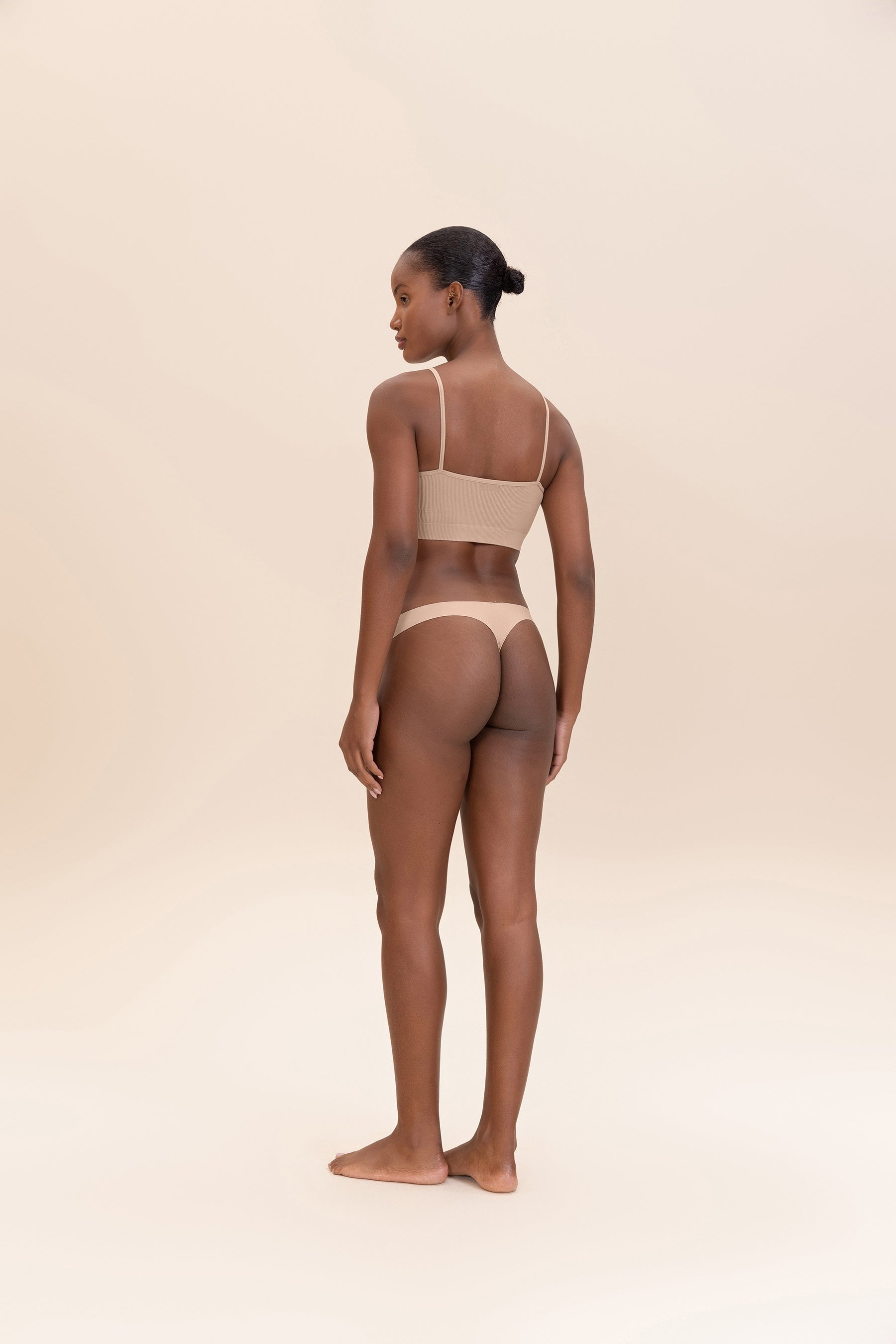 Essential Thong 457001 - Comfortable Women's Underwear for Everyday Wear | Seamless Panties for Yoga, Workout & Lounge | Soft Breathable Fabric