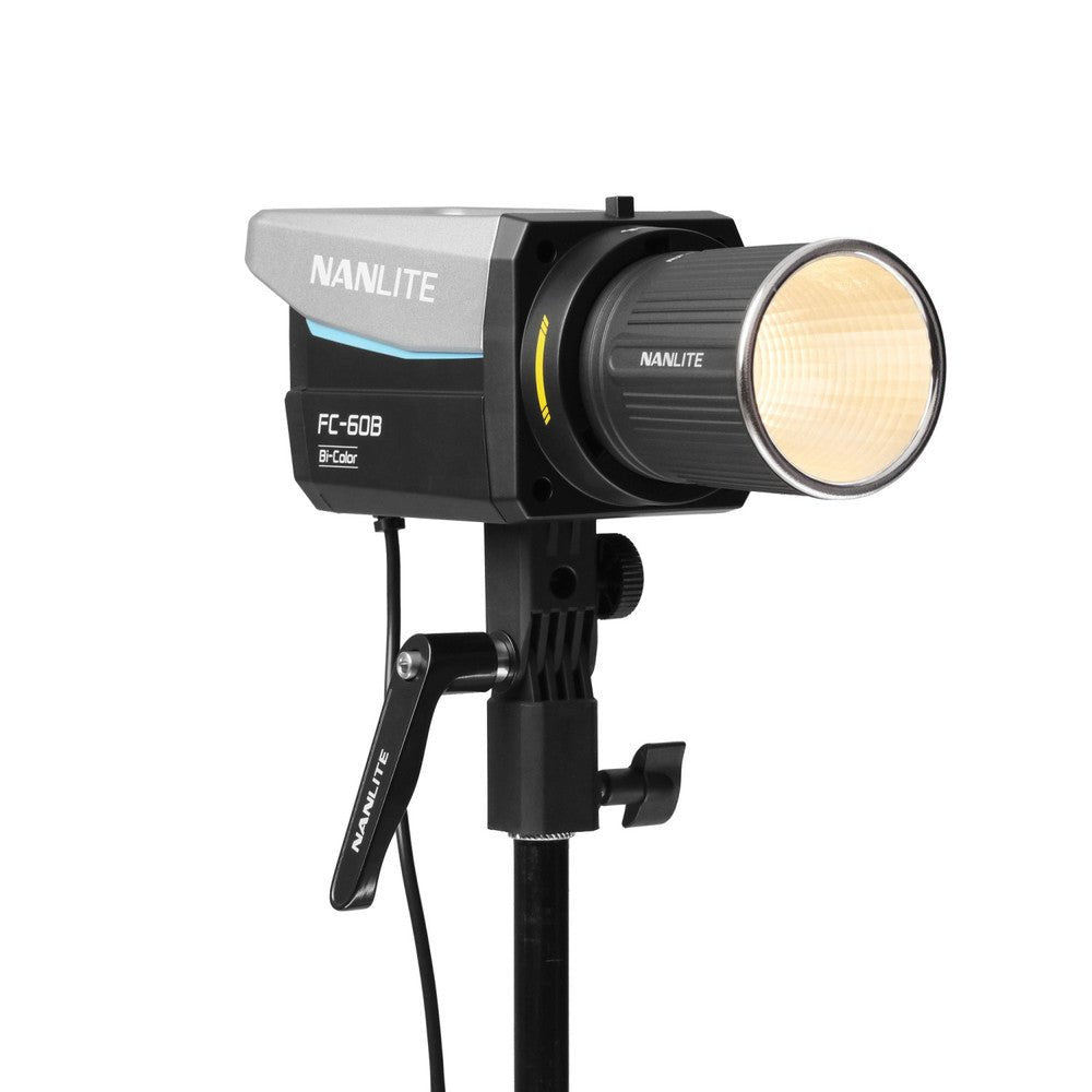 Nanlite FC 120B Bi-Color LED Spotlight - Professional Studio Lighting for Photography & Videography - Perfect for YouTube, Film Sets, and Live Streaming