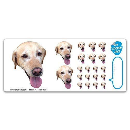Custom Photo Stickers & Pet Face Stickers - Personalized Dog & Cat Stickers Sampler Sheet | Perfect for Pet Lovers, Scrapbooking, DIY Crafts & Gift Giving