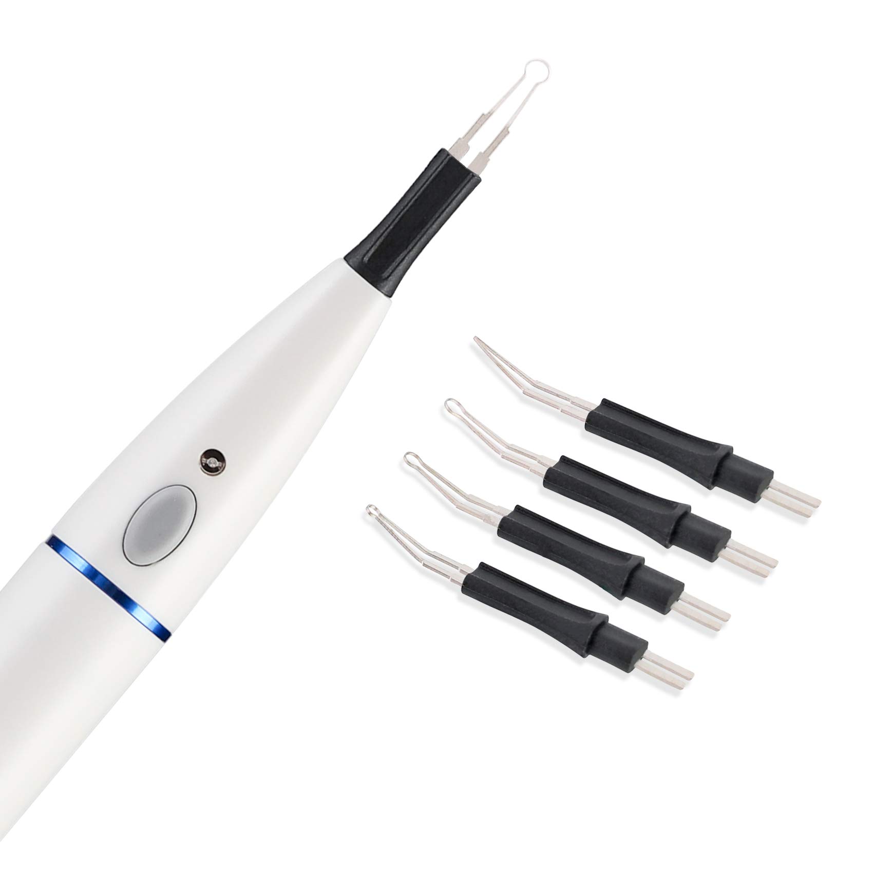 **Premium Dental Gutta Percha Point Cutter with 4 Replaceable Tips – Heated Endodontic Obturation System for Root Canal Filling | Ideal for Dentists & Endodontic Procedures**    *(Use Case: Perfect for precise gutta-percha cutting, root canal sealing, and professional dental treatments in clinics or dental offices.)*