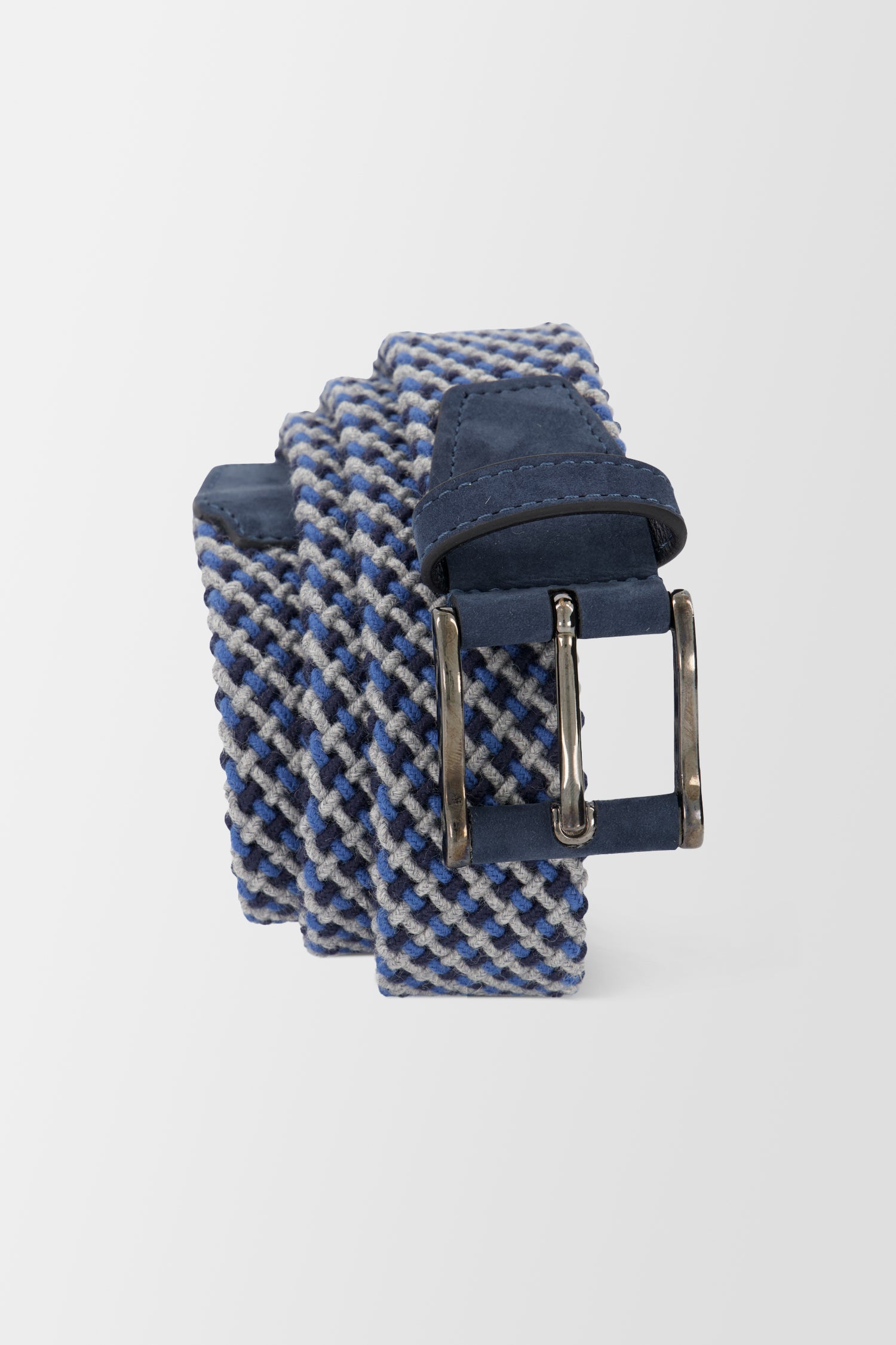 Premium Genuine Leather Blue Turin Belt for Men - Stylish & Durable Dress Belt for Business, Casual & Formal Wear