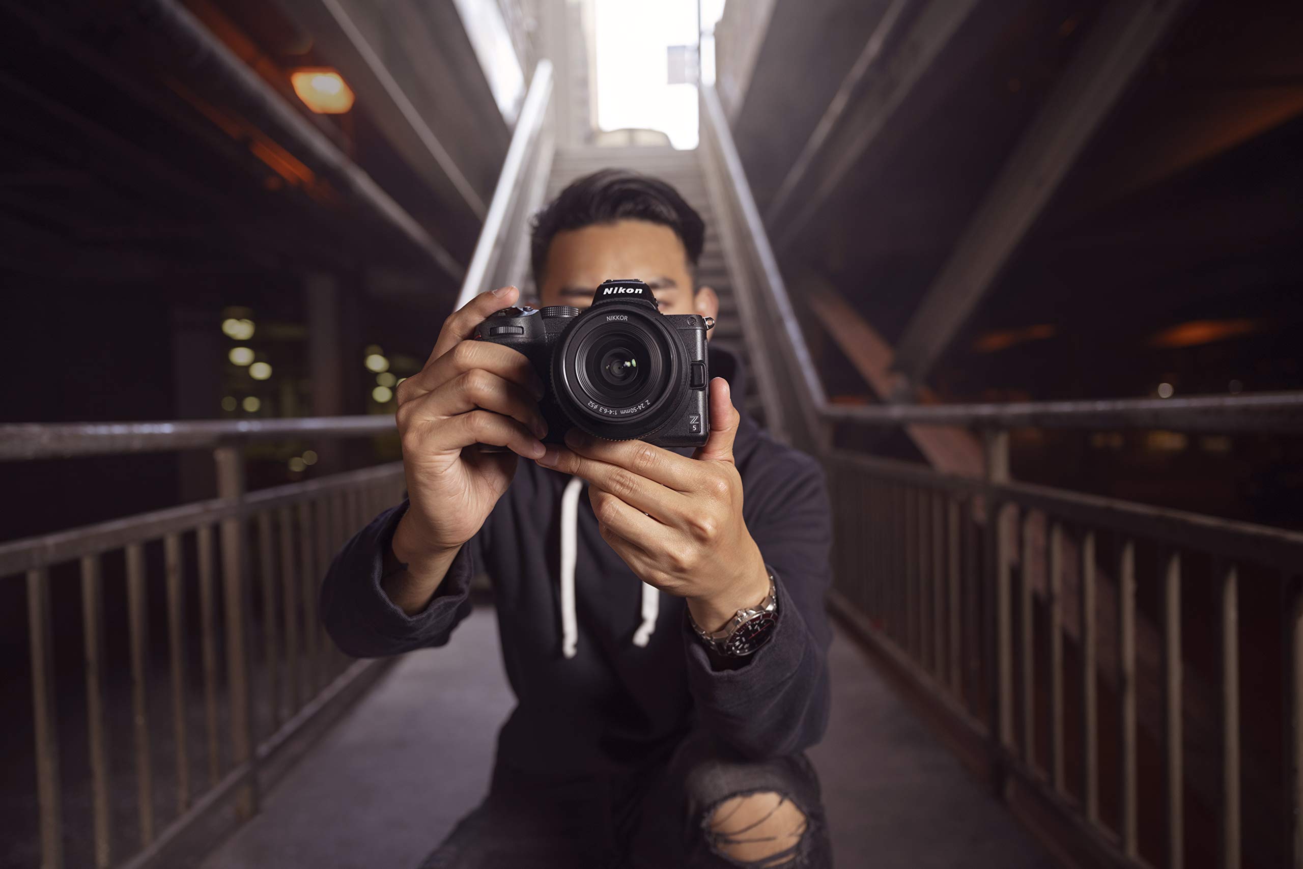 Nikon Z 5 Mirrorless Camera Body (Black) - Certified Refurbished | Perfect for Travel Photography & Vlogging
