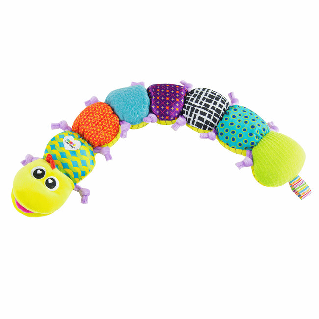 Lamaze Musical Inchworm Baby Toy - Soft Plush Crawling Toy with Lights & Sounds for Infants & Toddlers - Interactive Learning & Sensory Development for Playtime & Nursery