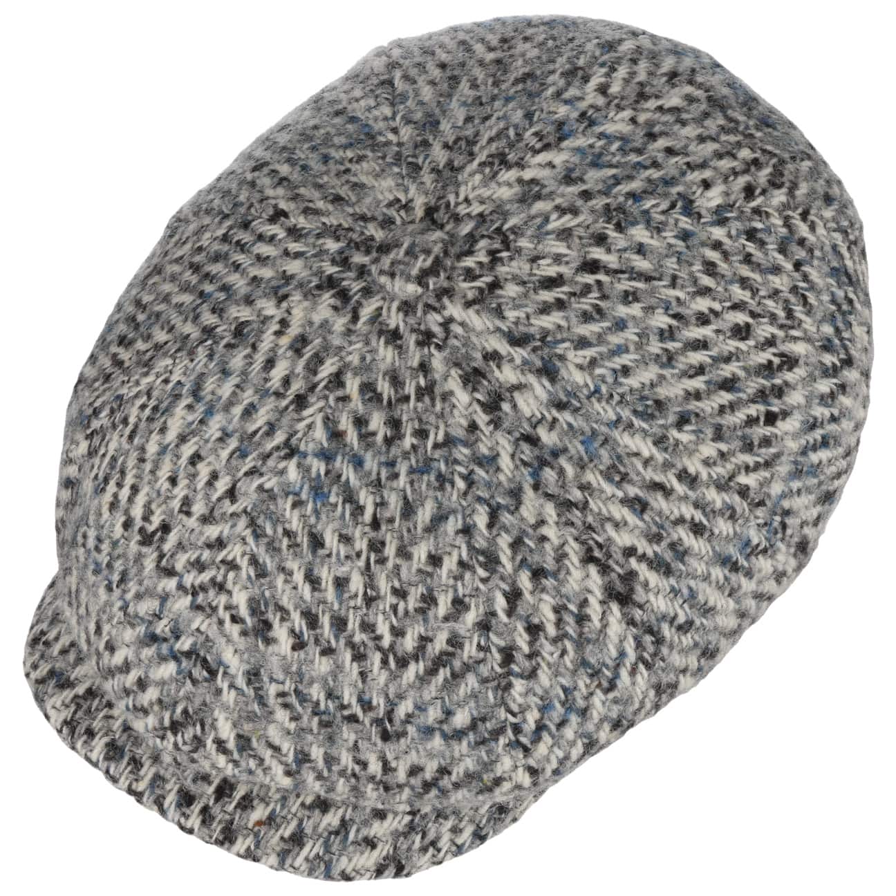 Stetson Hatteras Hoback Virgin Wool Newsboy Cap - Classic Wool Flat Cap for Men, Winter & Fall Fashion, Outdoor & Casual Wear