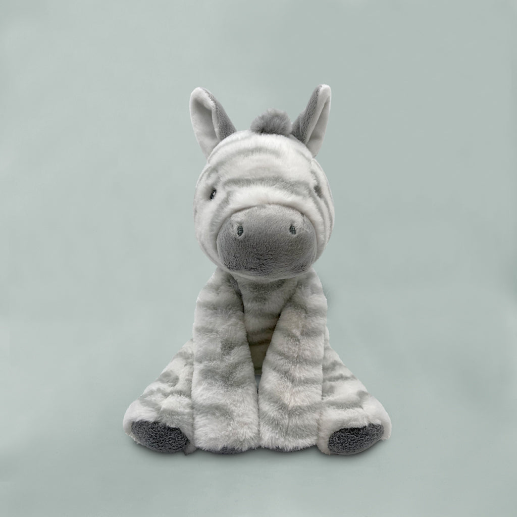 Zachary Zebra Plush Stuffed Animal Toy - Cute & Soft for Kids, Perfect for Cuddling, Gifts, Nursery Decor & Playtime Fun
