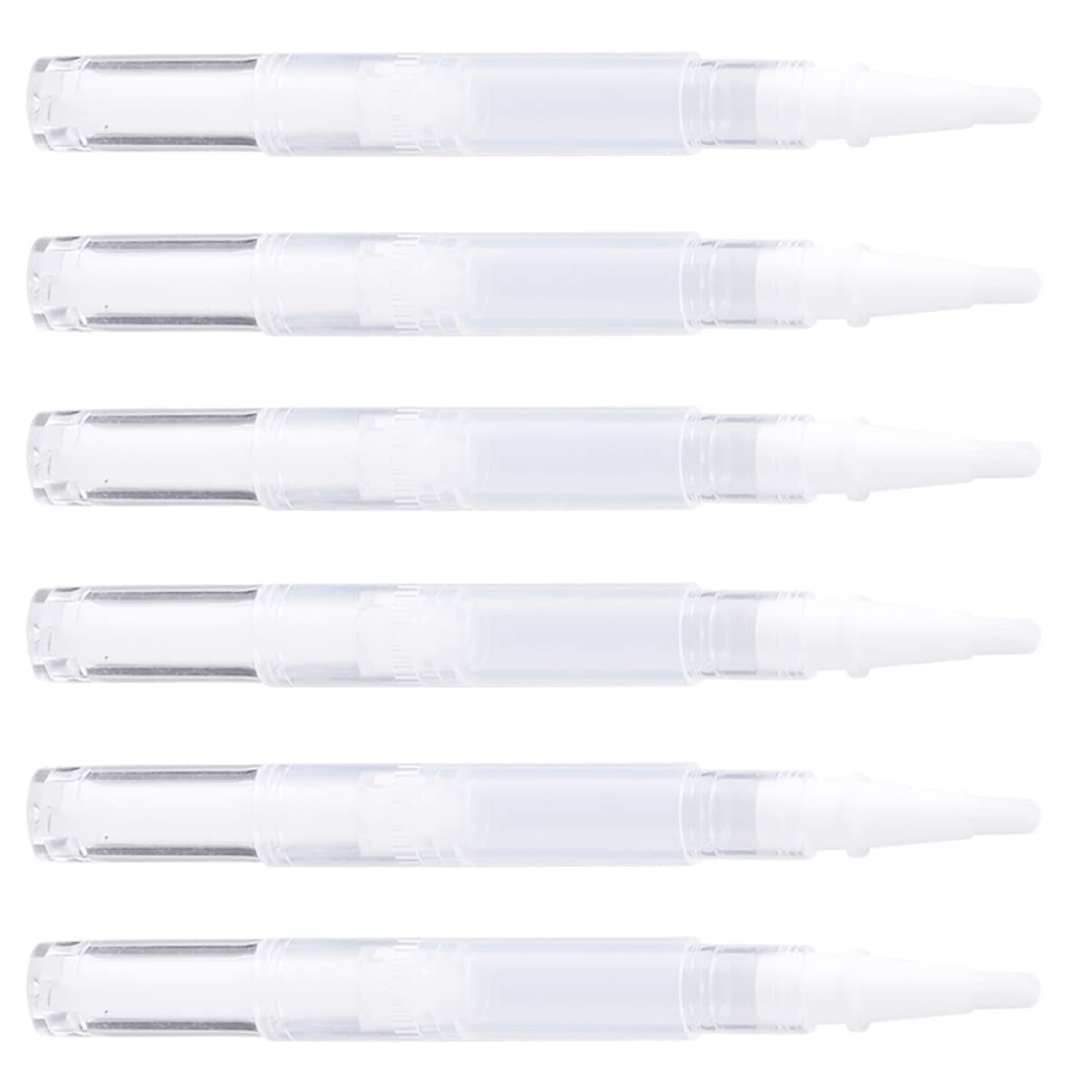 LALAFINA 12 Pack Empty Eyelash Growth Serum Tubes & Nail Oil Pens - Transparent Twist Cosmetic Containers for Eyelash Serum, Nail Polish, Lip Gloss - Travel-Friendly Plastic Makeup Storage Solution    Perfect for DIY beauty products, salon professionals, or on-the-go touch-ups - ideal for storing and applying serums, oils, and liquid cosmetics with precision.