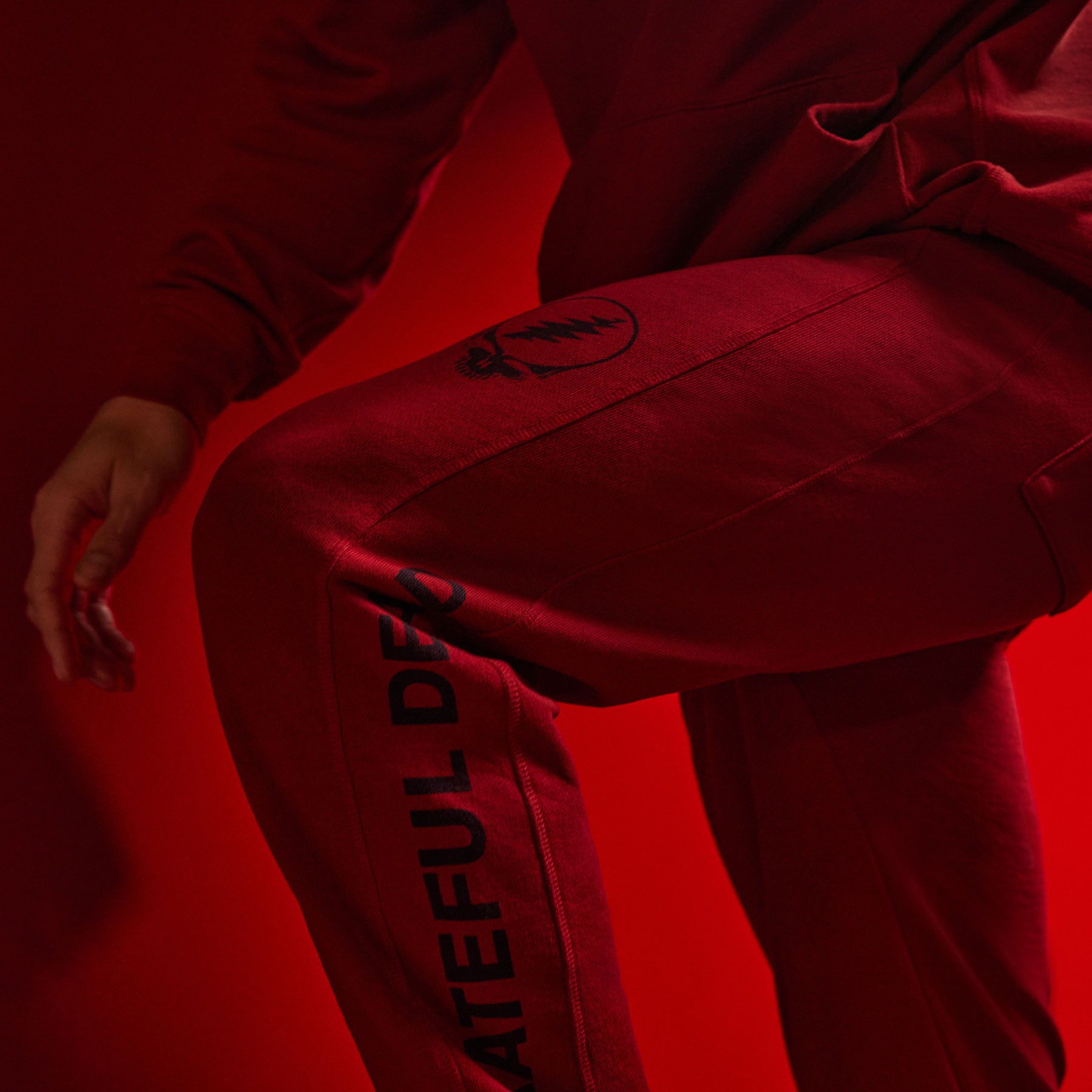 Grateful Dead Sweatpants for Men & Women - Sunstone/Deep Blue Cotton Joggers - Comfortable Lounge Pants for Casual Wear, Yoga & Relaxation at Home