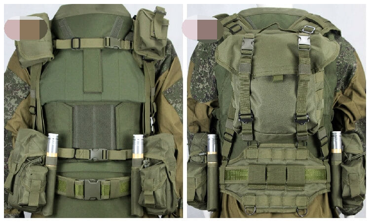 Russian Army Style Tactical AK Vest Chest Rig Replica - Military Tactical Gear for Airsoft, Paintball & Outdoor Adventures