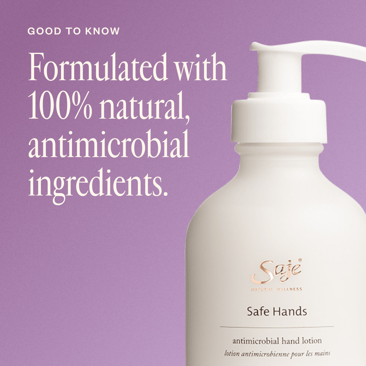 Safe Hands Invigorating Hand Lotion 240ml - Moisturizing & Nourishing Hand Cream for Dry Skin - Perfect for Daily Use at Home, Office & Travel