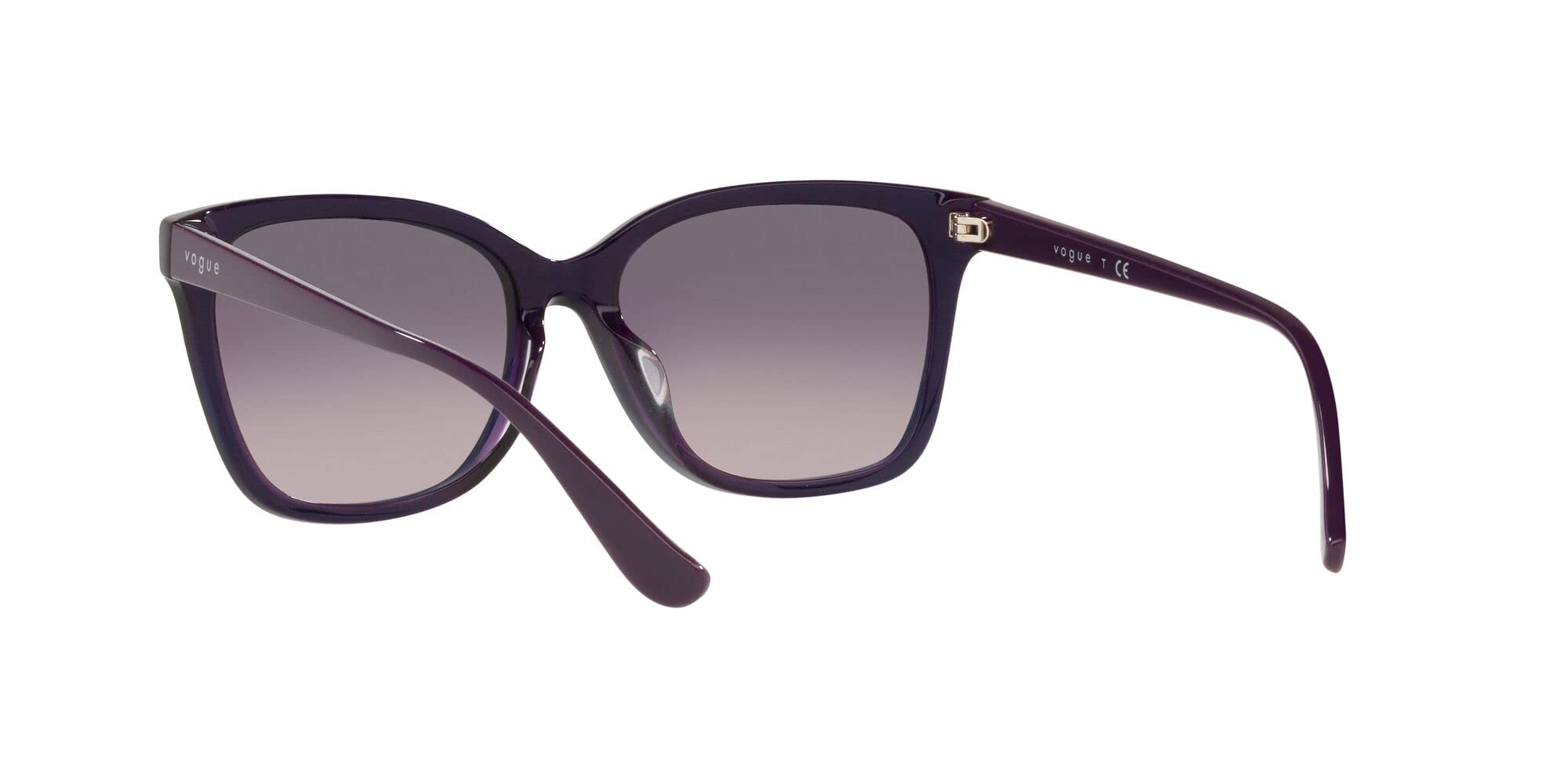 Vogue Eyewear Vo5426SF Women's Square Sunglasses for Low Bridge Fit - Stylish UV Protection Shades for Driving, Beach & Outdoor Activities