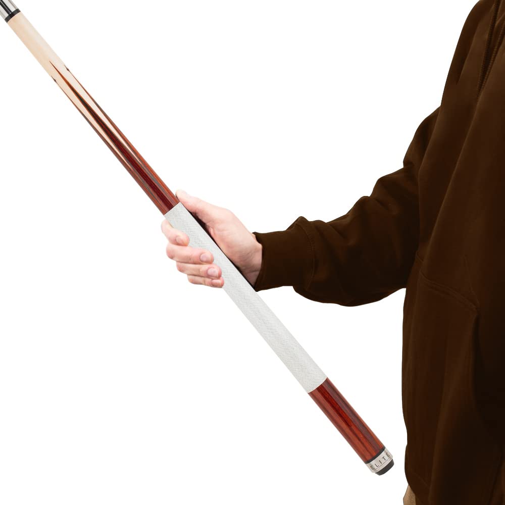Elite ESP01 Pool Cue - Cocobolo & Hard Rock Canadian Maple with Rosewood & Green Points, Perfect for Professional and Recreational Pool Games