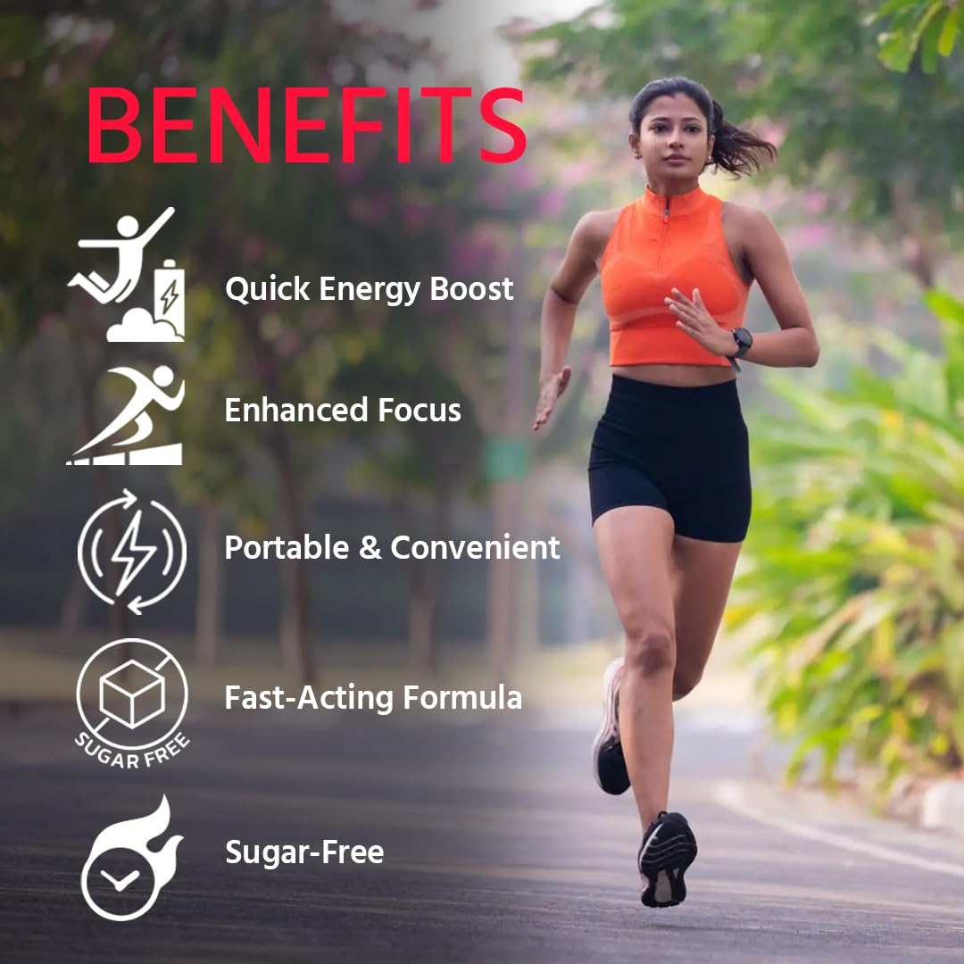 Supplenex Energy Gum - Caffeine Infused Chewing Gum for Men & Women | Sugar-Free Arabica Coffee Energy Boost | Pack of 30 Power Gummies | Perfect for Workouts, Study & Long Drives