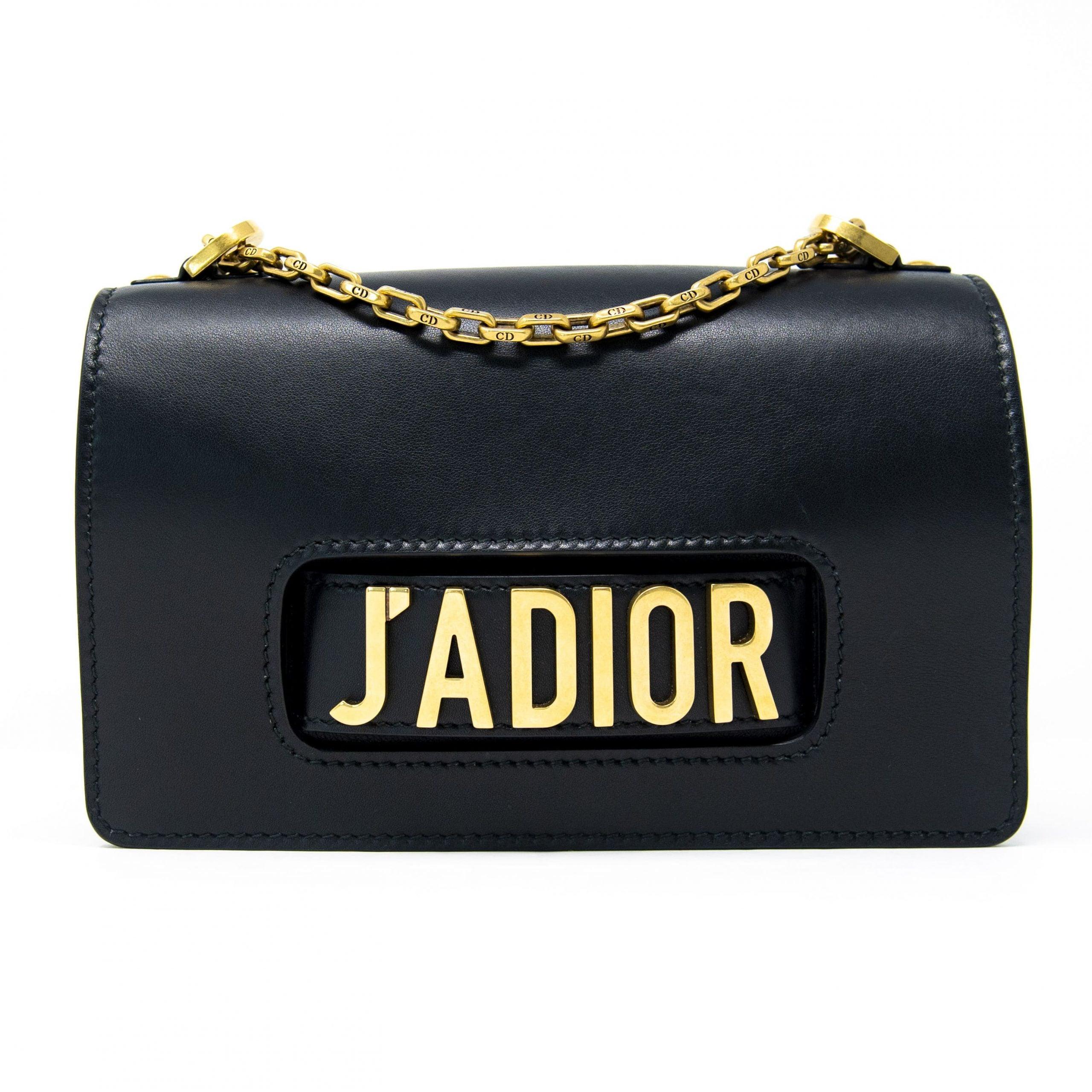 Dior Black J'adior Medium Flap Bag - Luxury Designer Crossbody Purse for Women | Perfect for Evening Parties, Date Nights & Special Occasions