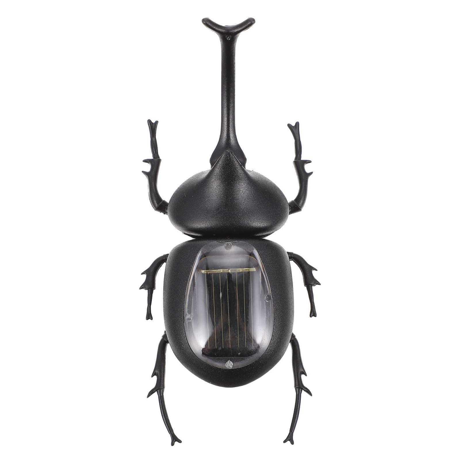 Solar Powered Beetle Toy - Realistic Electric Bug Figurine, Plastic Insect Model for Halloween Decorations & Science Education - Perfect for Kids, Adults, Party Favors & STEM Learning Activities