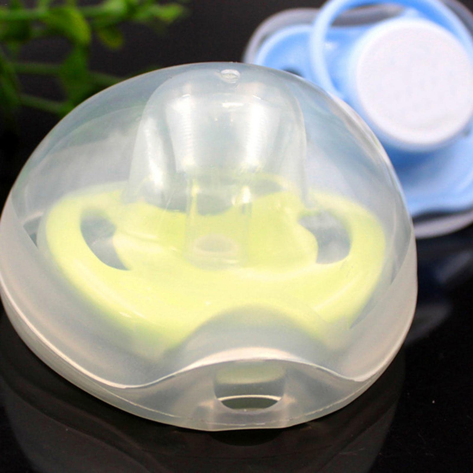 Ailopta 3-Pack Baby Pacifier Holder Case - BPA-Free Transparent Soother Storage Box with Nipple Shield - Portable Pacifier Organizer for Travel, Daycare & On-the-Go Parents